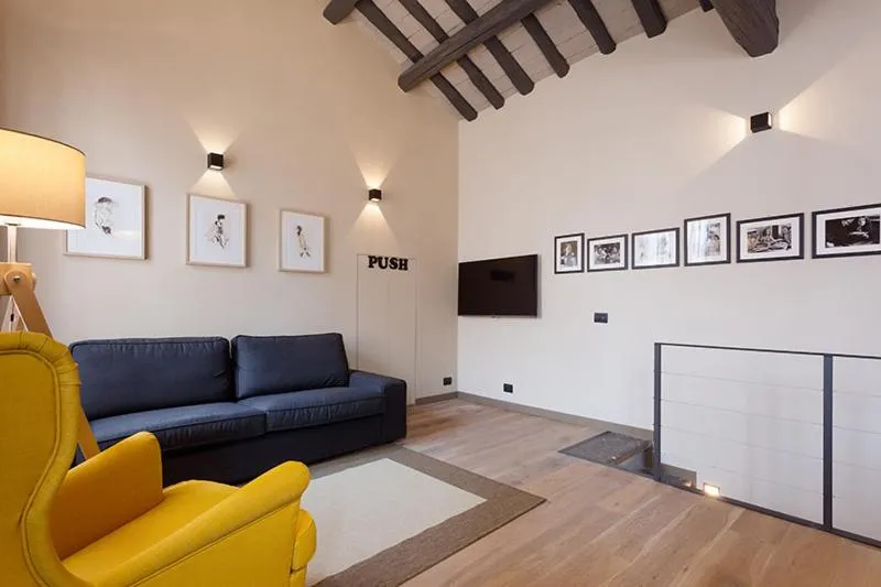 Living room in Loft Navona