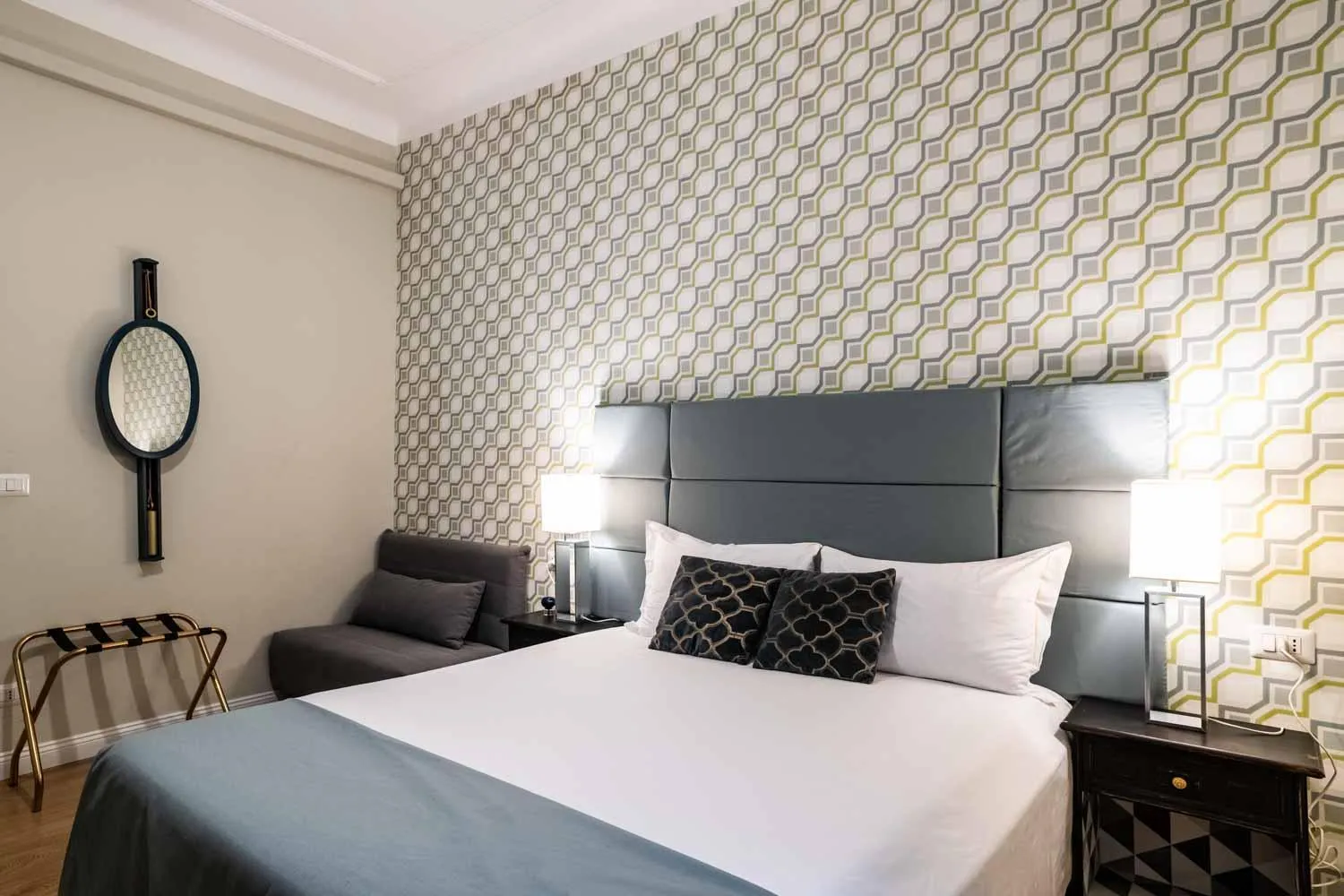 Bed in La Piazzetta Rooms & Apartments