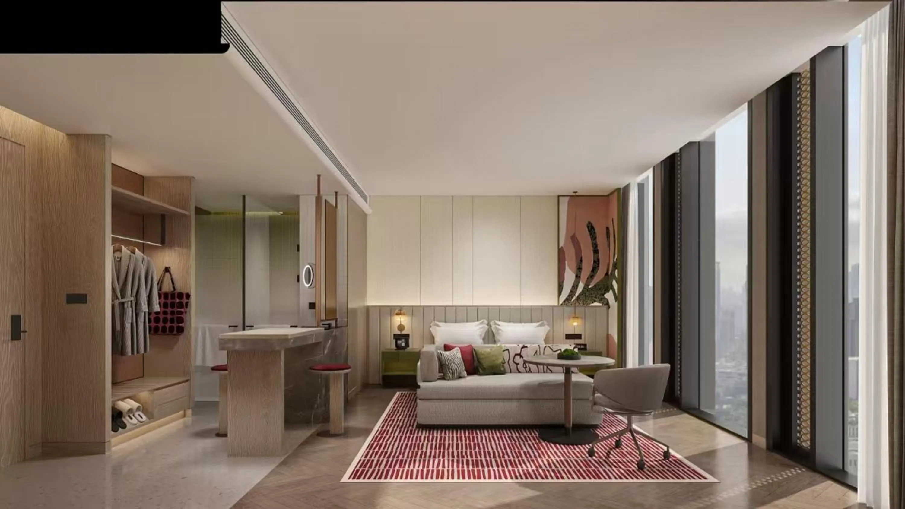 Photo of the whole room in Atwell Suites Shenzhen Nanshan by IHG