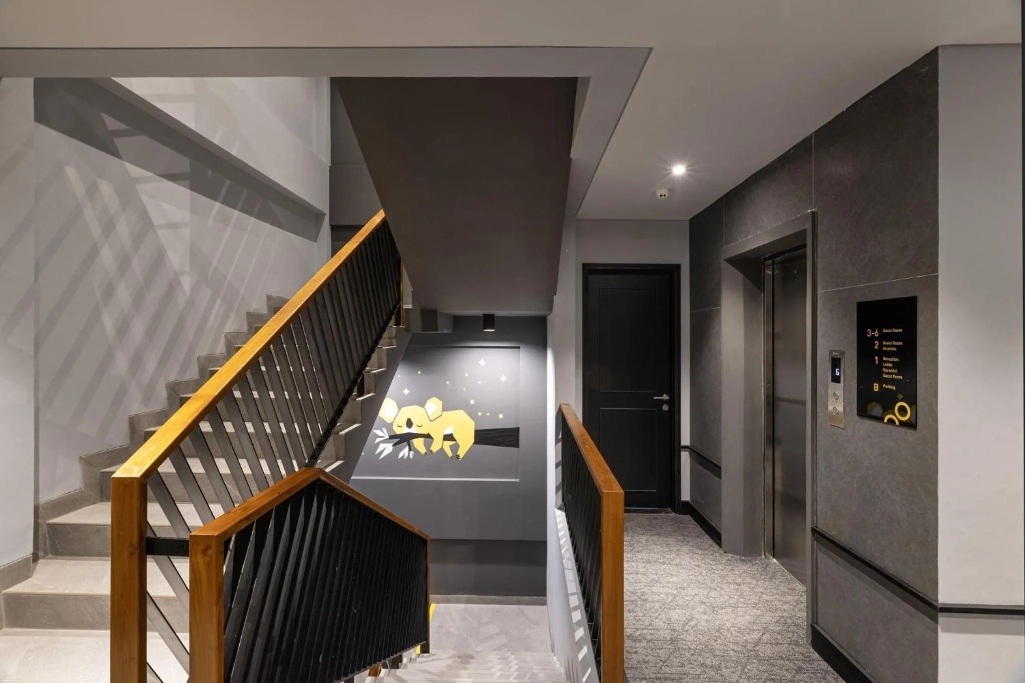 View (from property/room), Bed in ROOMS INC Sudirman Jakarta