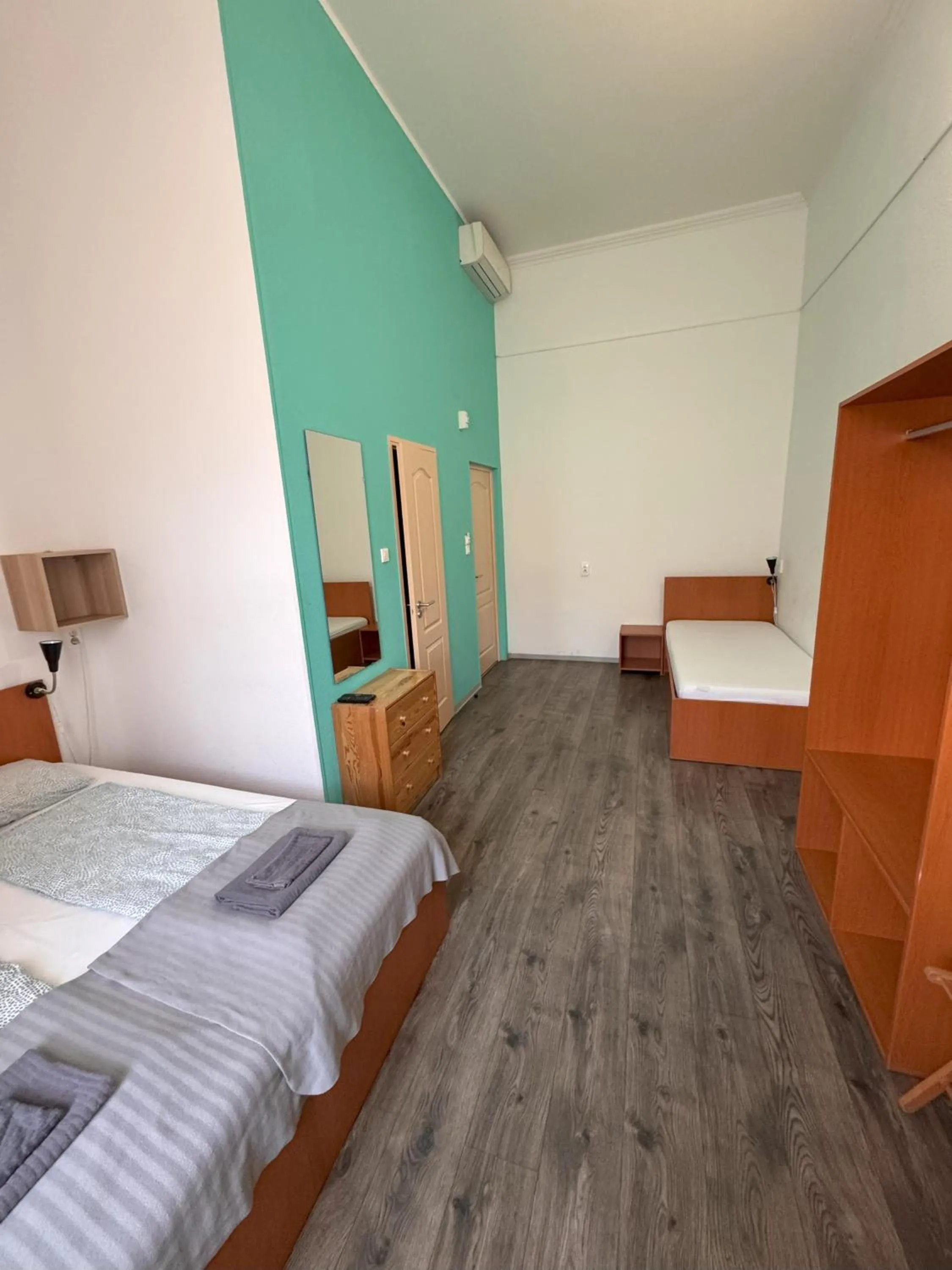 Photo of the whole room, Bed in Omega Guesthouse Budapest