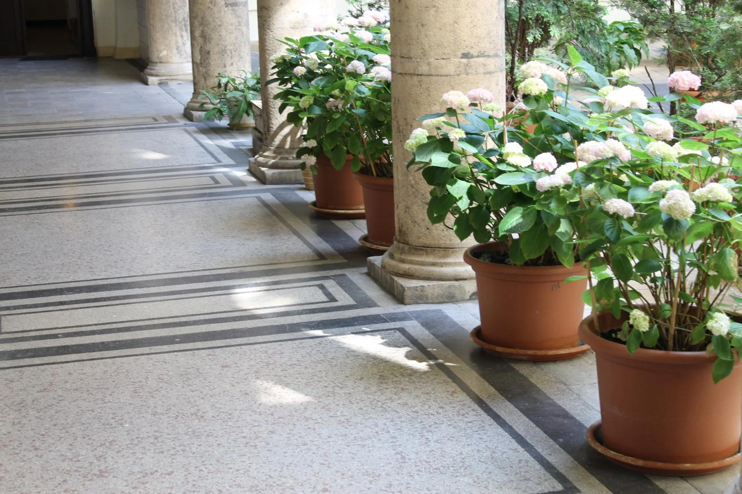 Lobby or reception in Omega Guesthouse Budapest