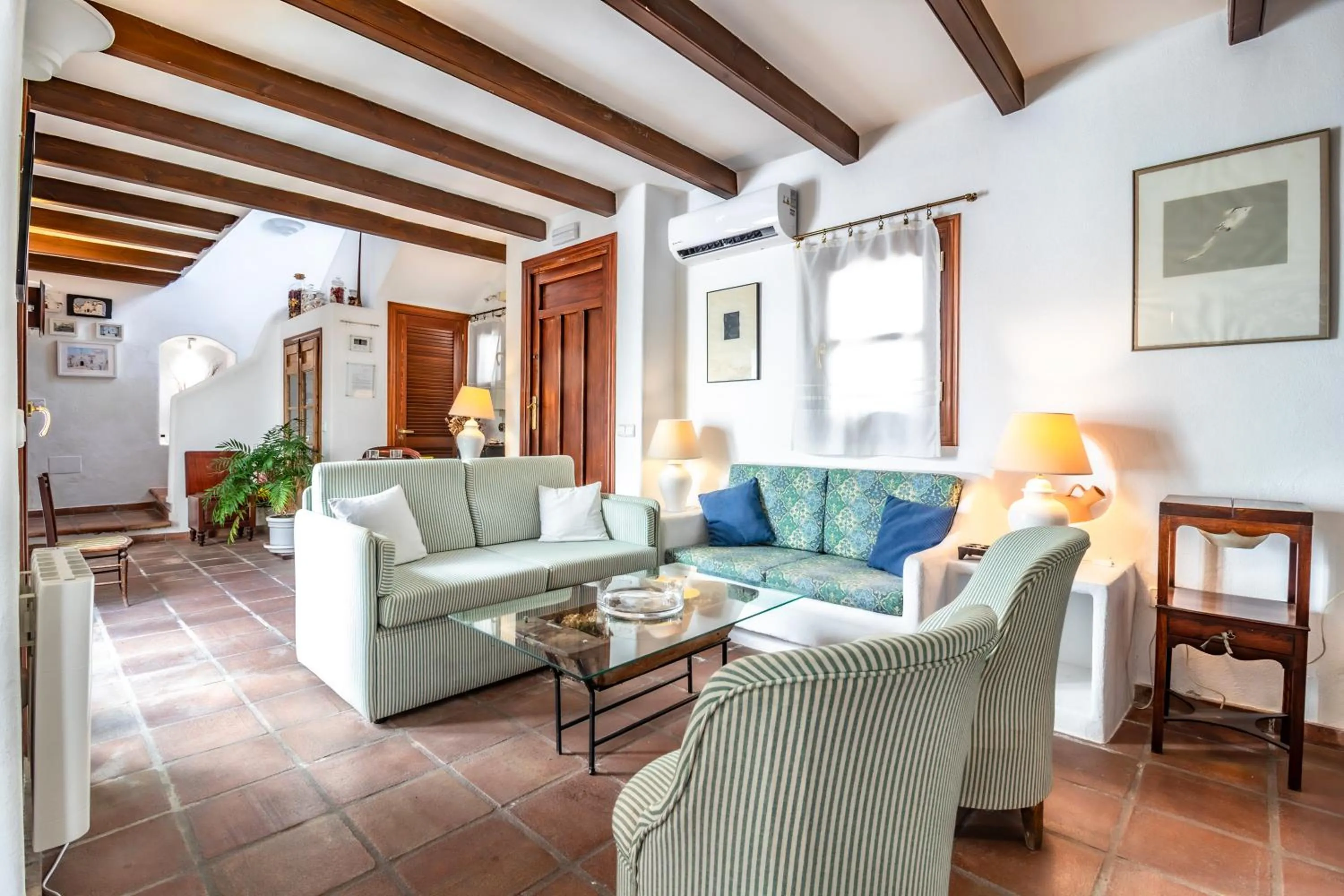 Living room in La Casa de la Iglesia