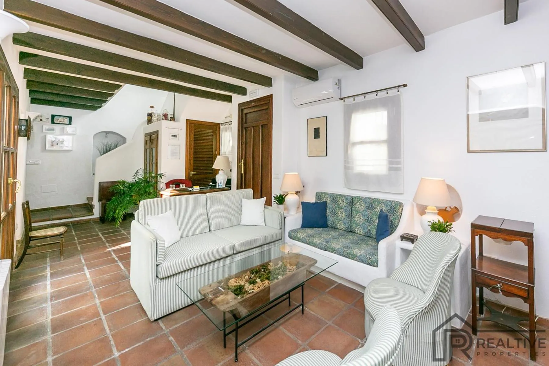 Living room in La Casa de la Iglesia