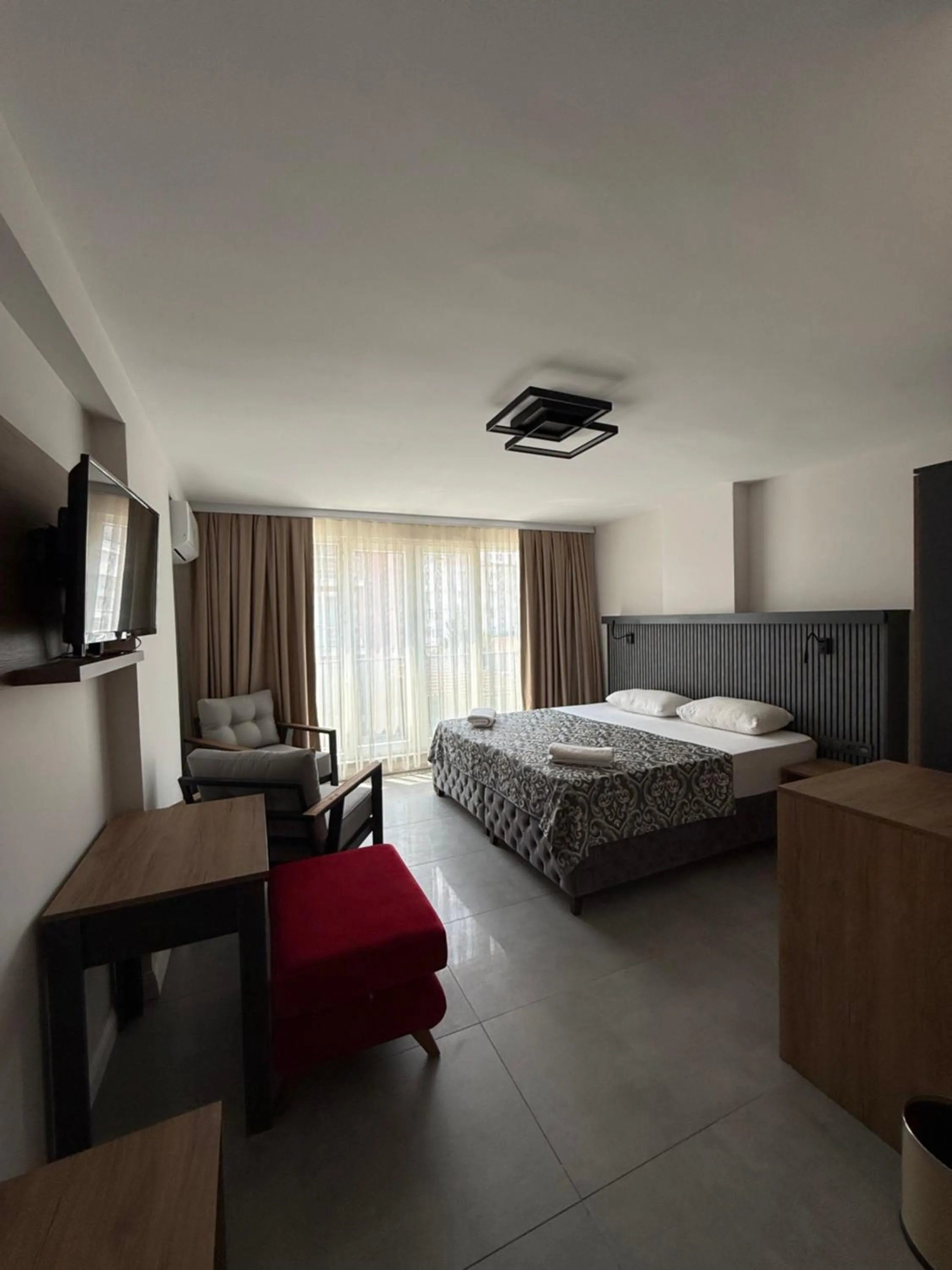 Bed in D'Premium Hotel