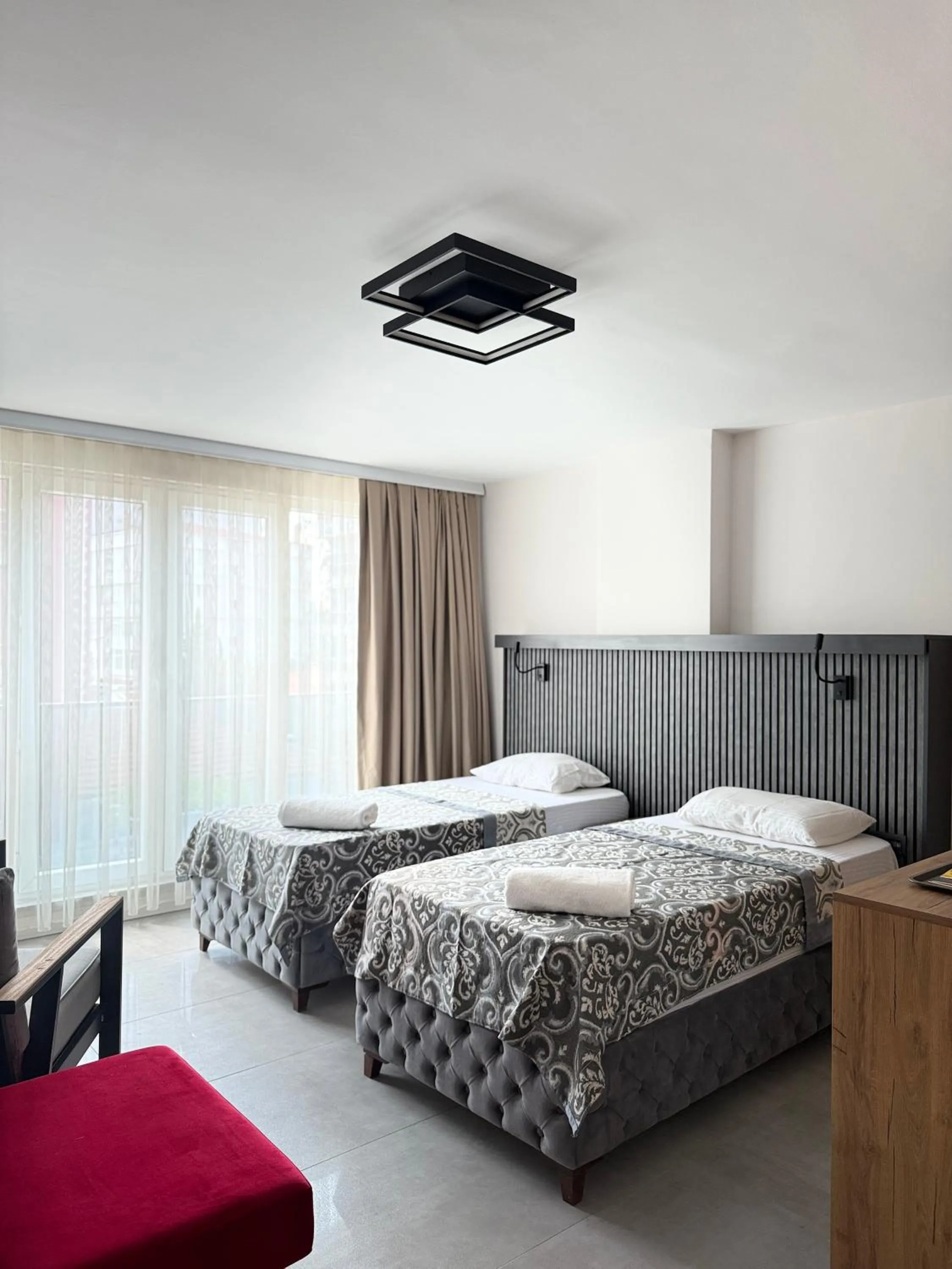 Bed in D'Premium Hotel