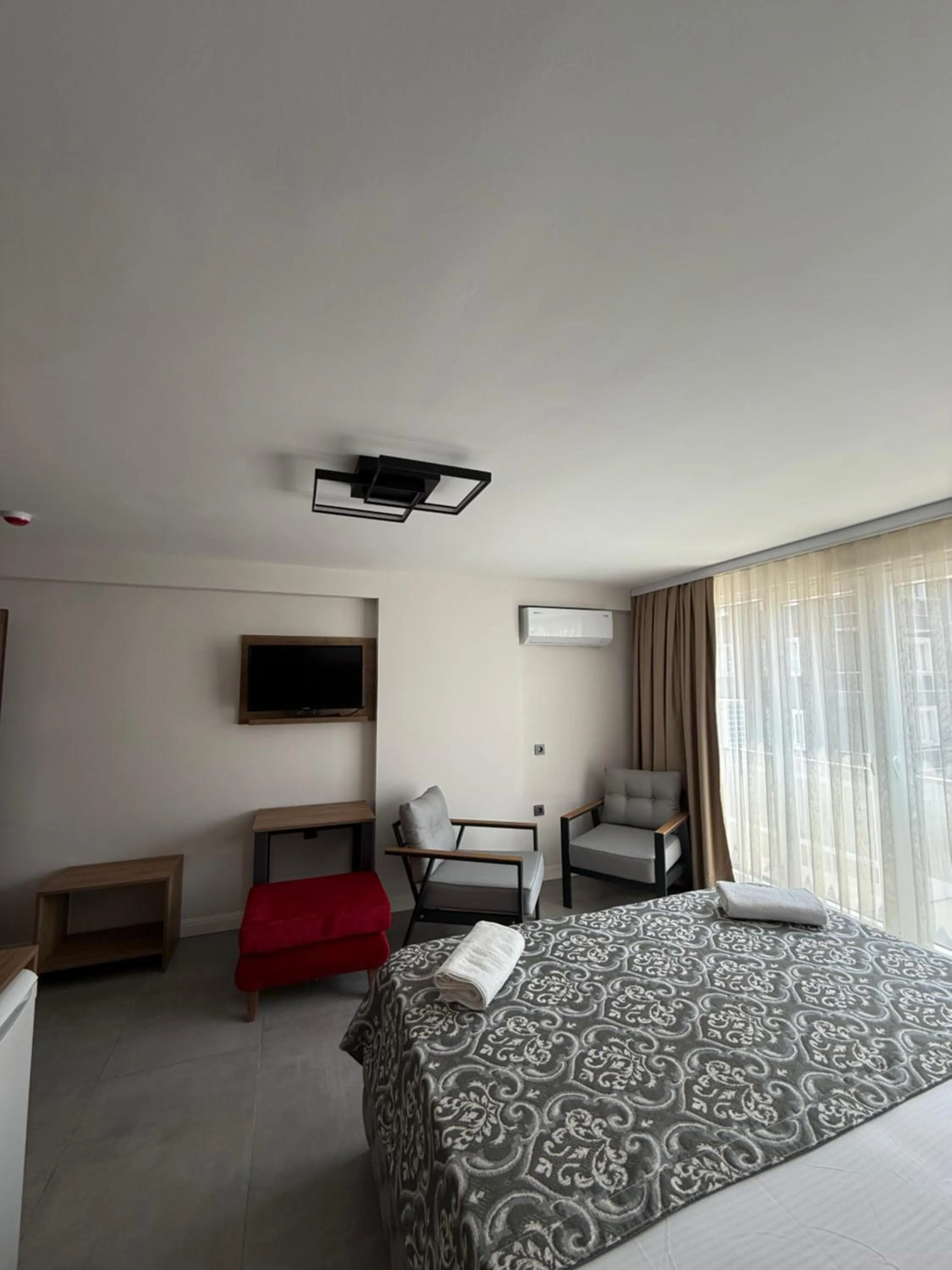 Bed in D'Premium Hotel