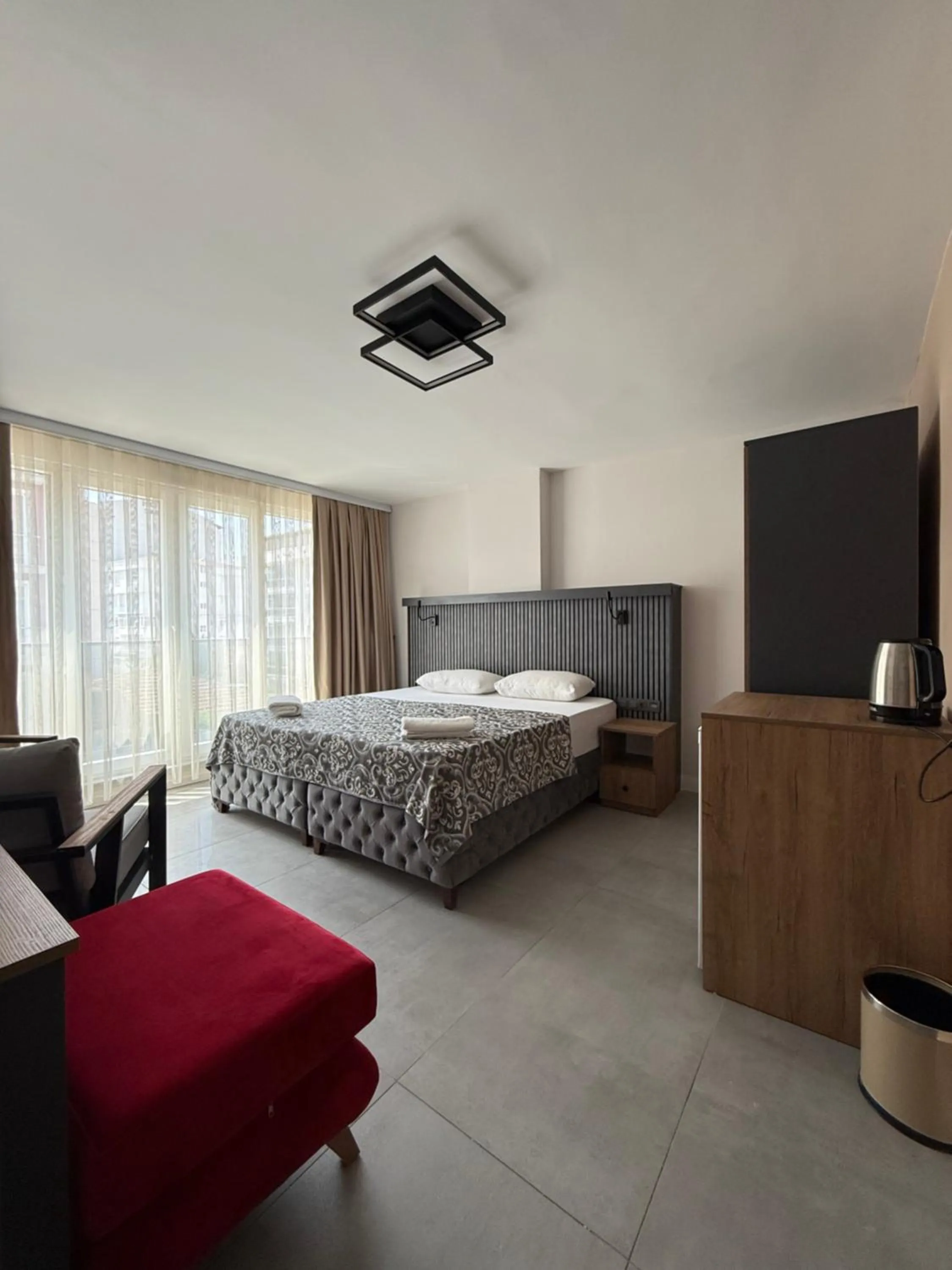 Bed in D'Premium Hotel