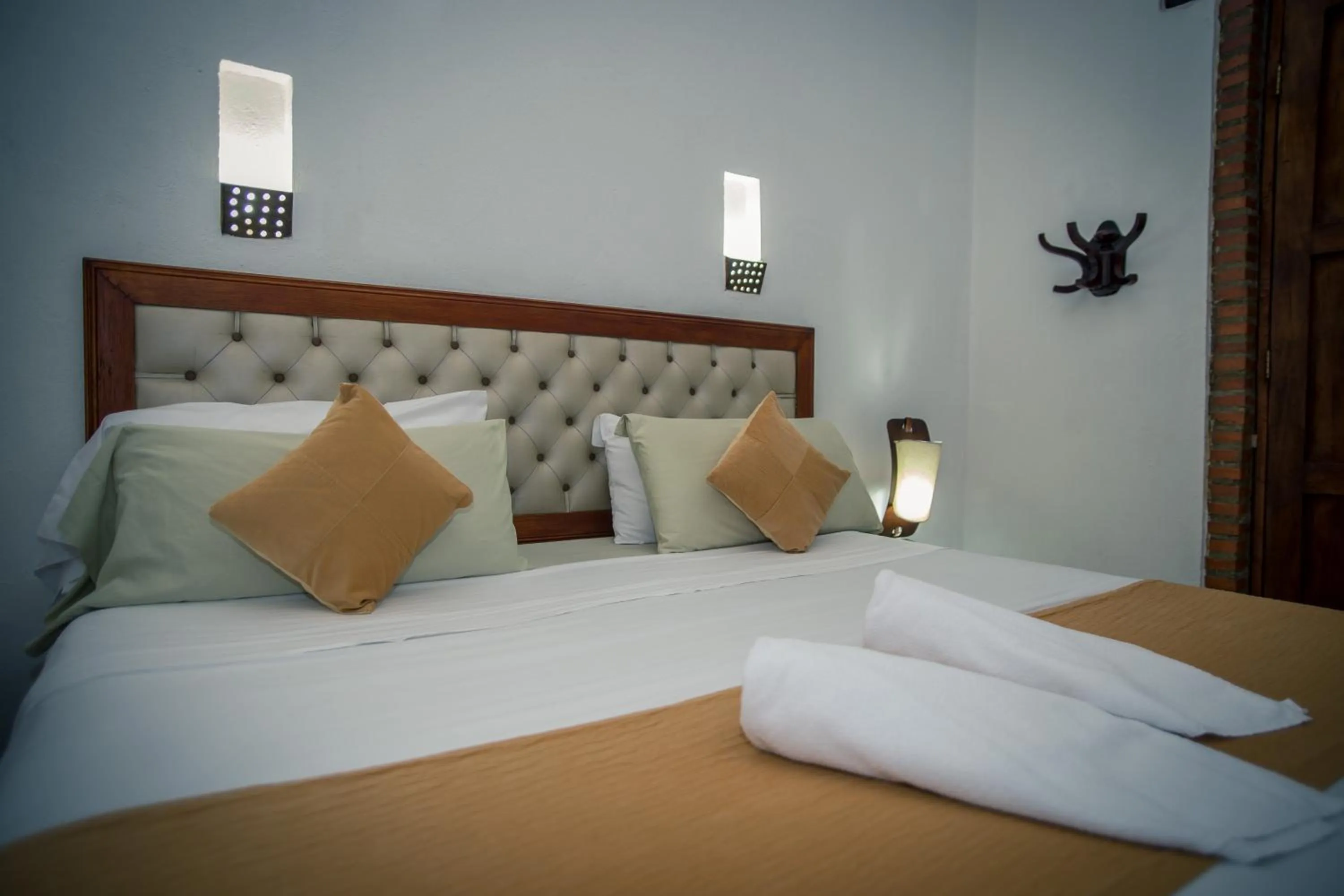Bed in Hotel Casa Tere