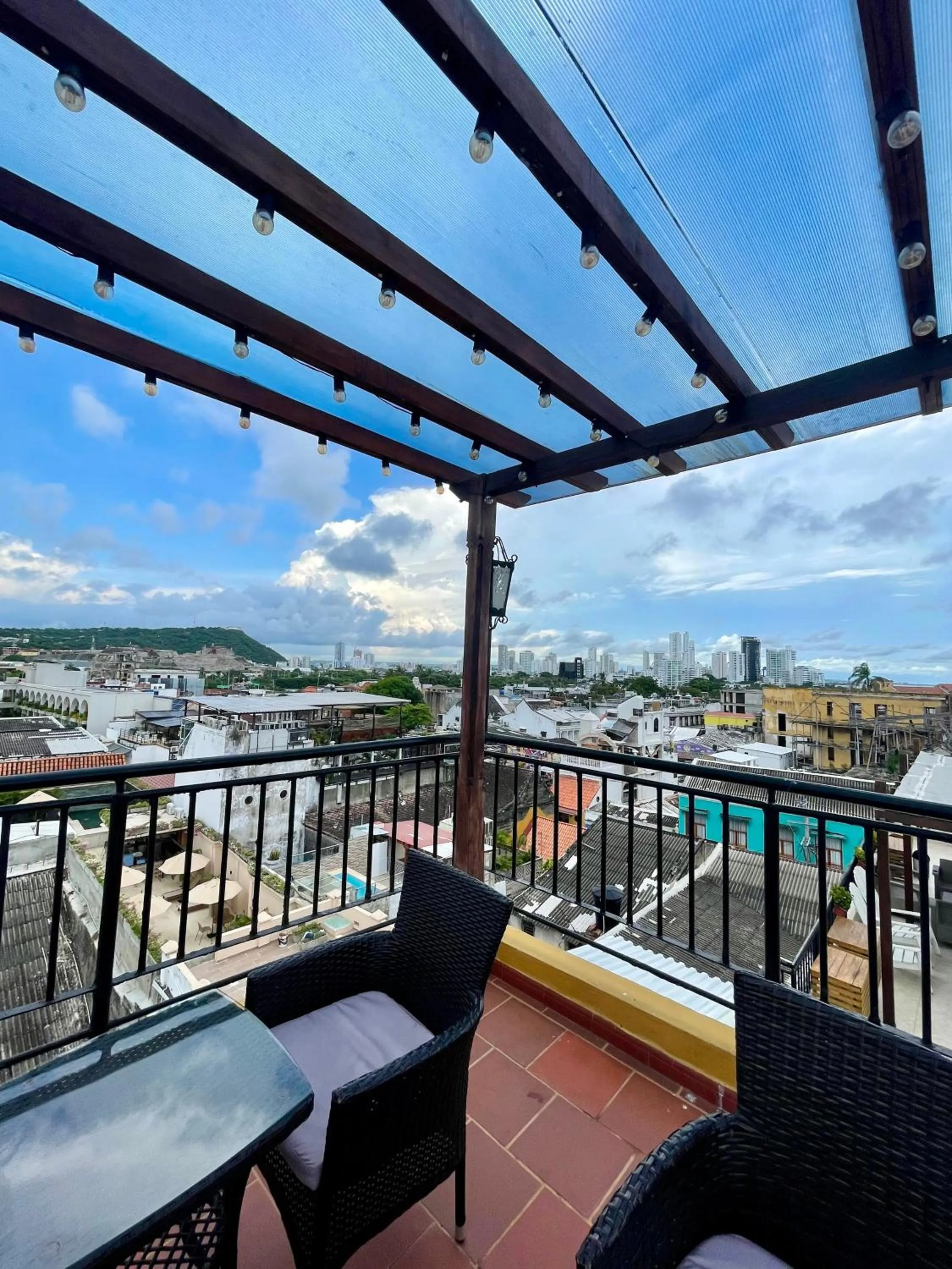 City view in Hotel Casa Tere