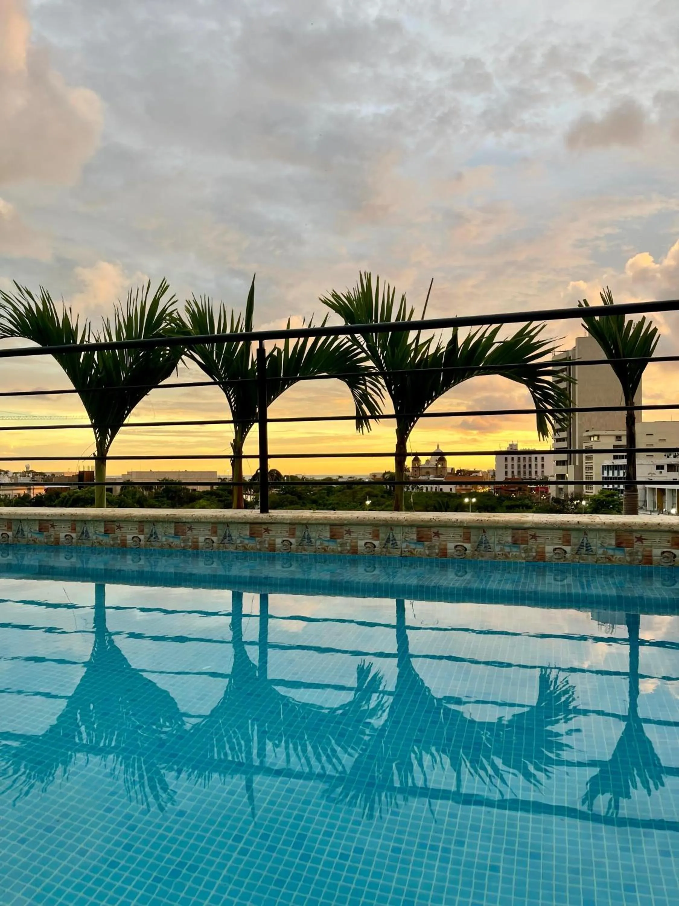 Swimming pool in Hotel Casa Tere
