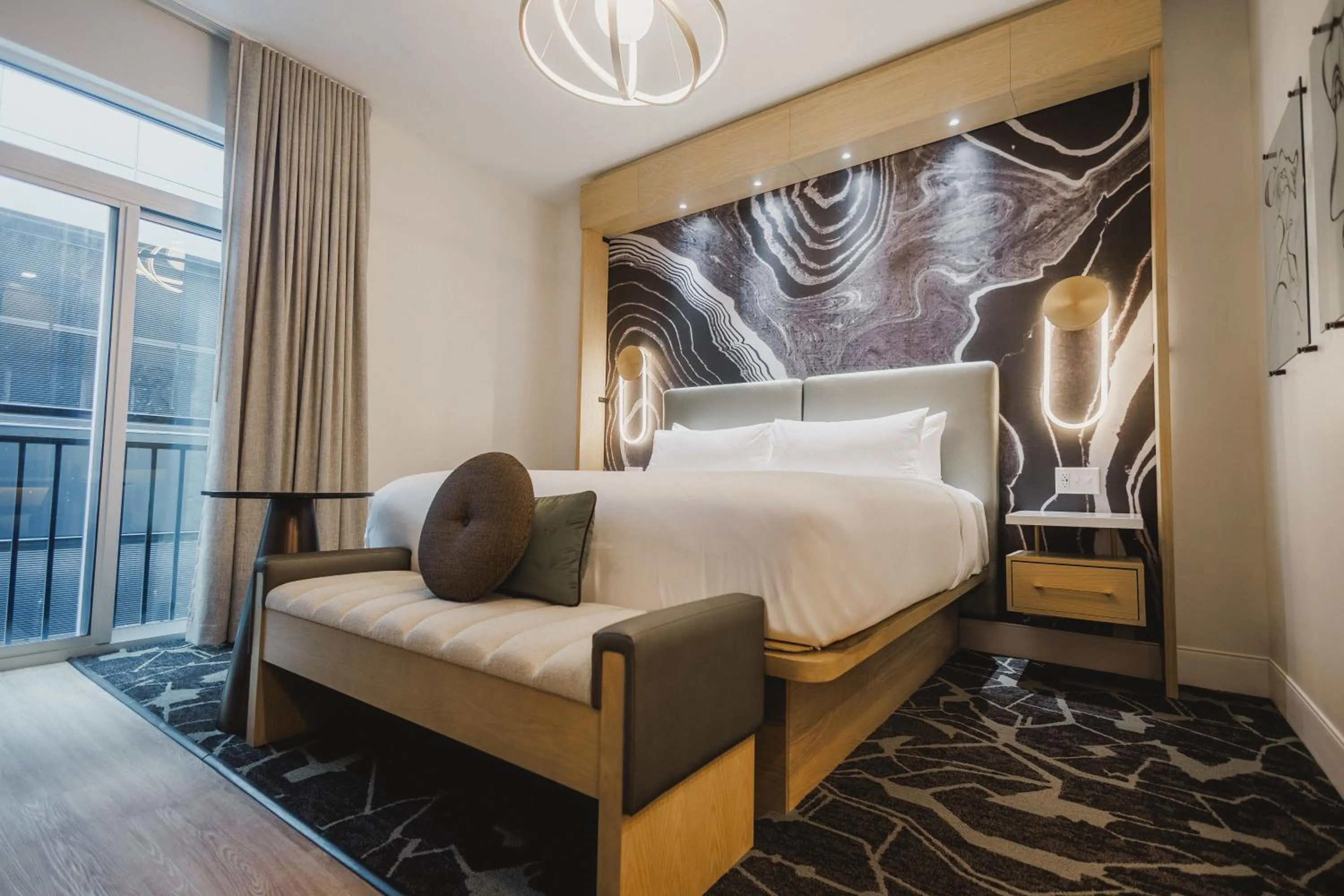 King Room with Roll-In Shower - Disability Access in POSH on Kirkwood, A Boutique Hotel
