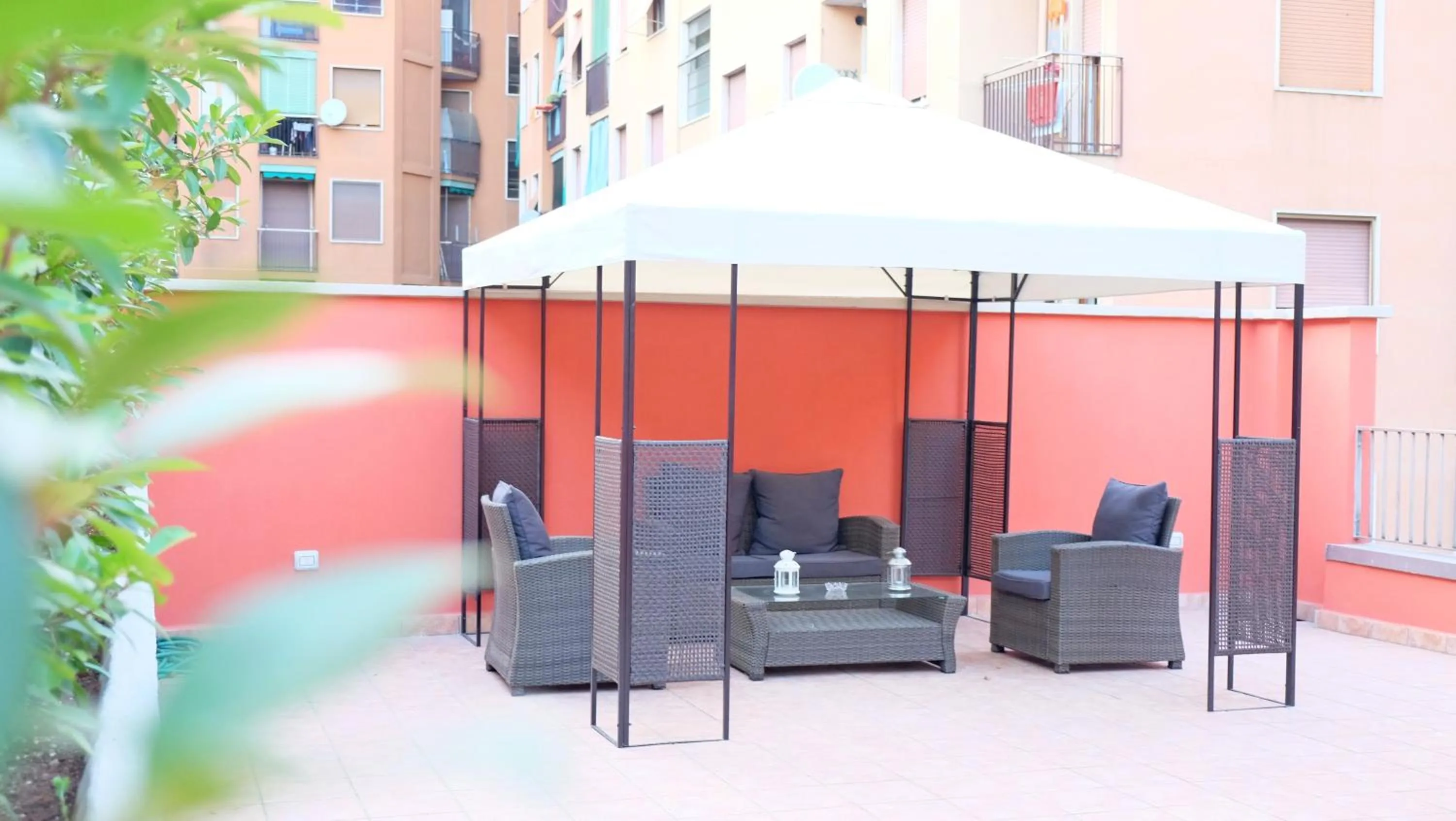 Patio in B&B I 10 mondi