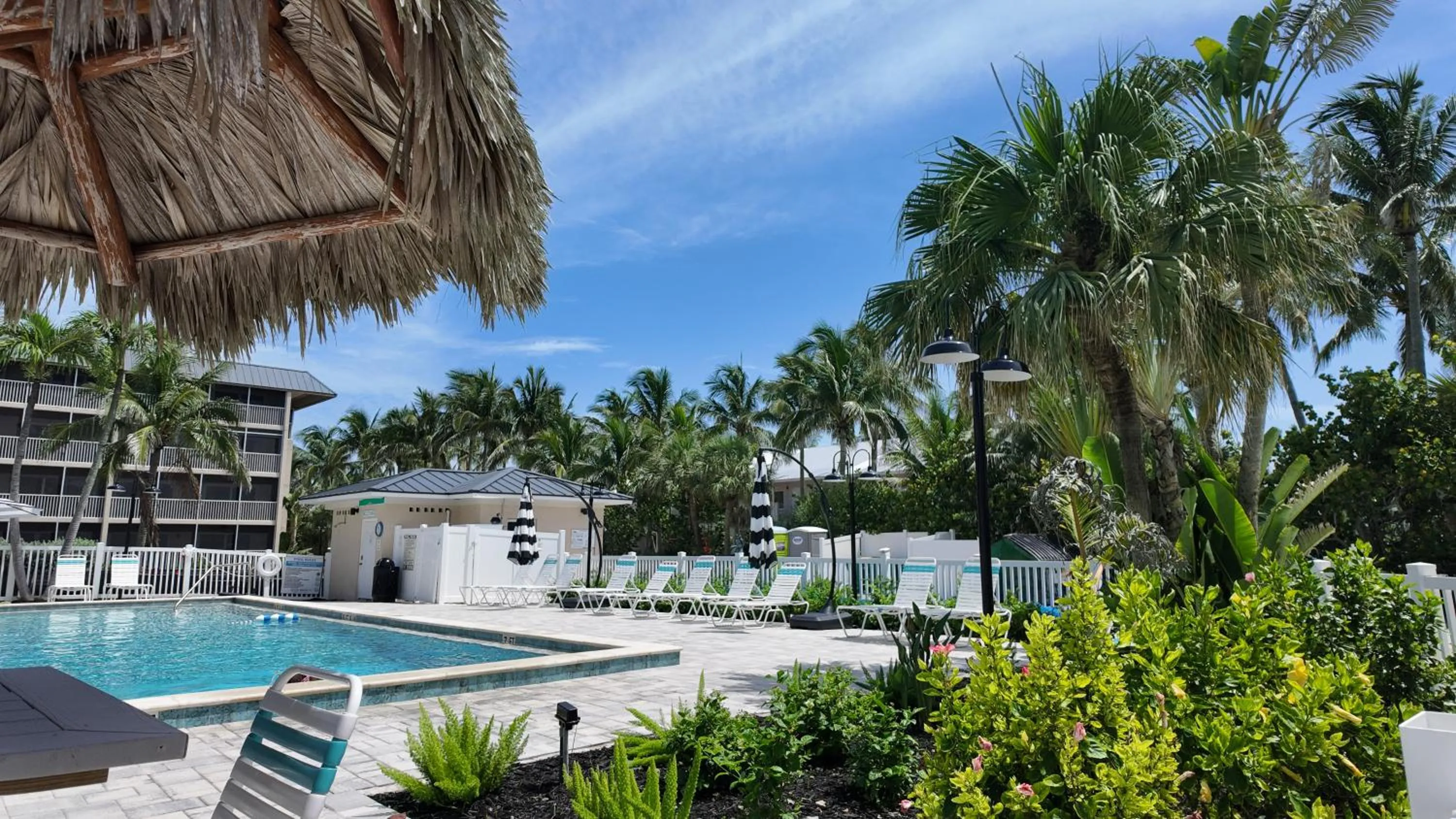 Swimming pool in Sanibel Siesta on the Beach