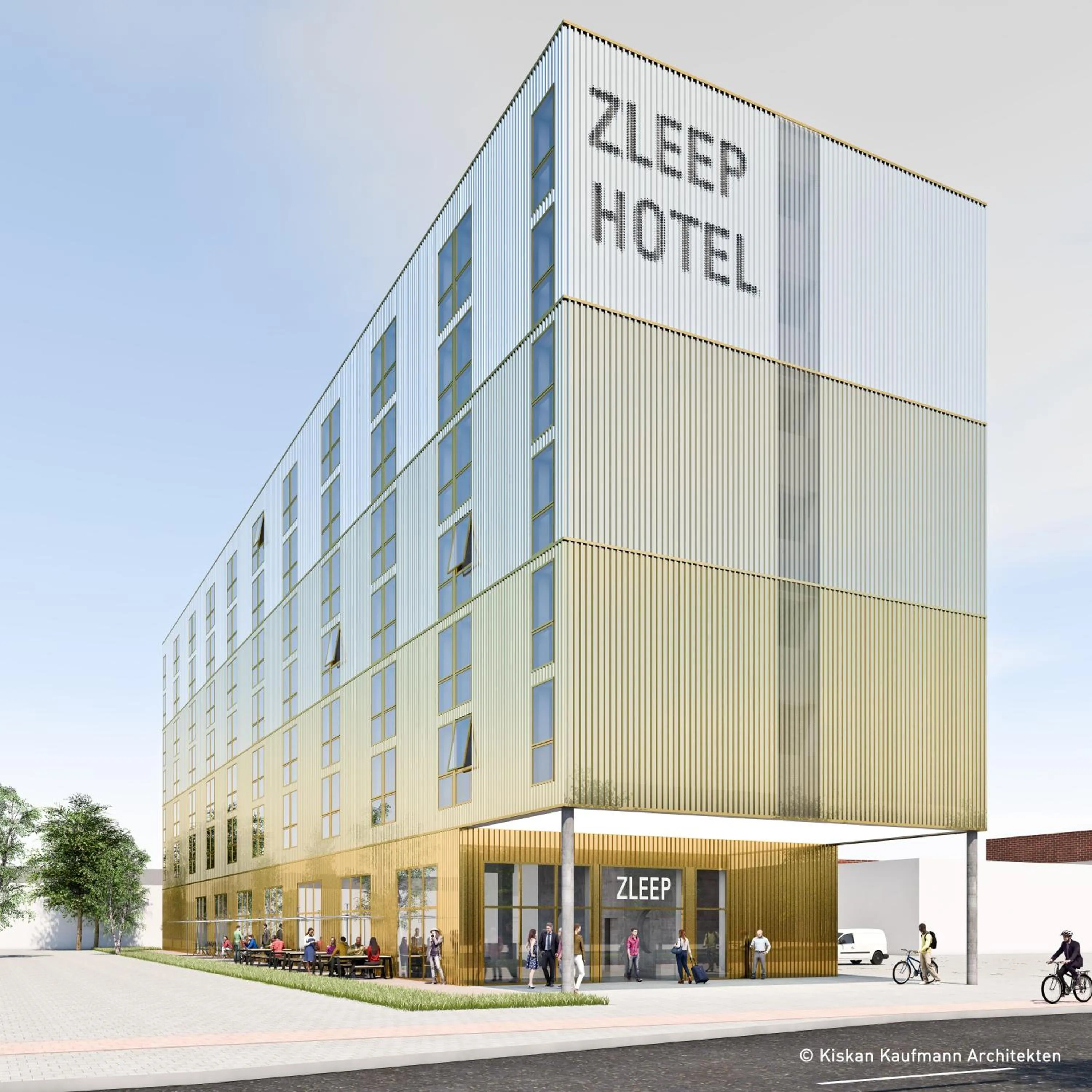 Property building in Zleep Hotel Hamburg Volkspark