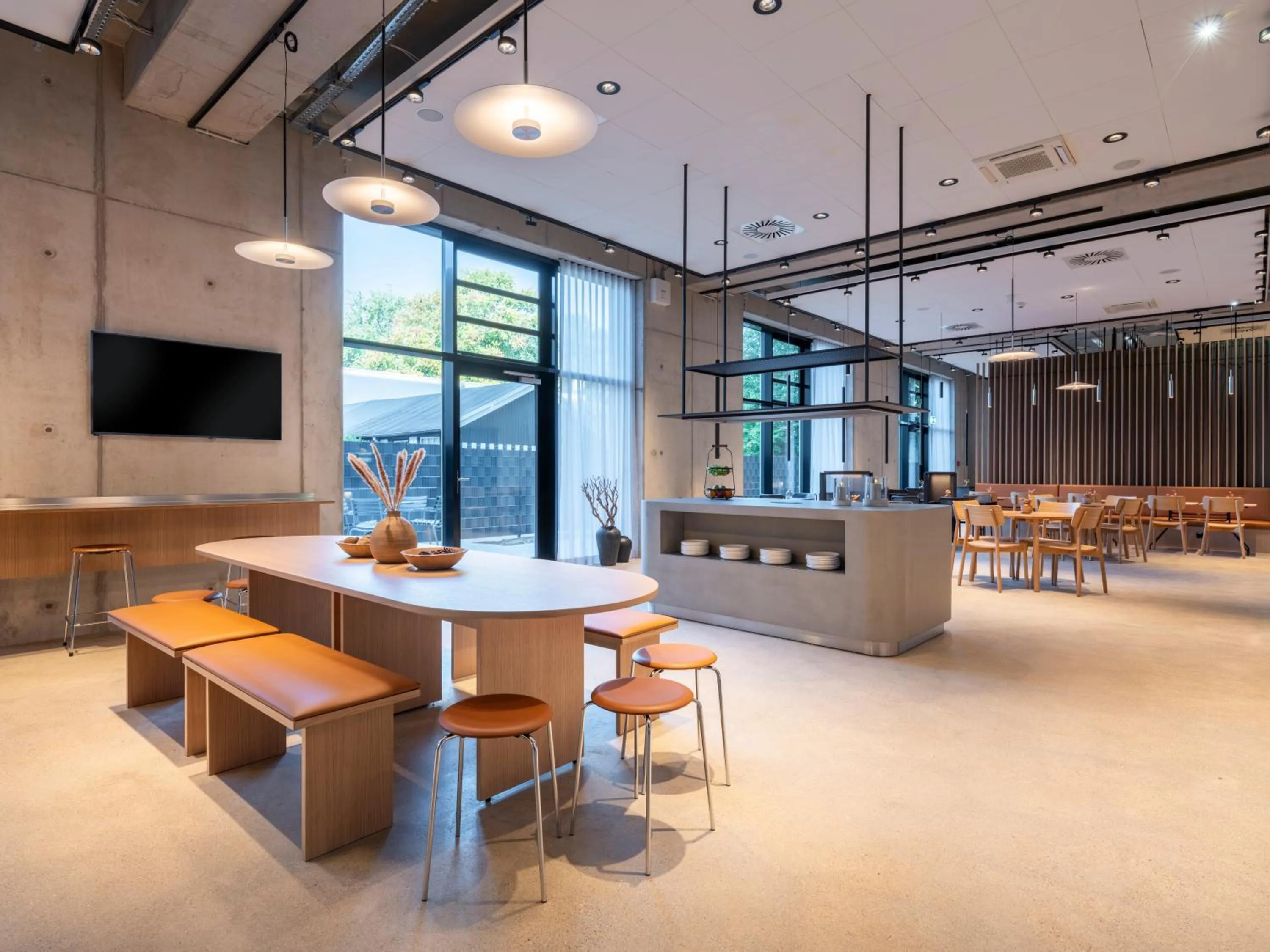 Restaurant/places to eat in Zleep Hotel Hamburg Volkspark