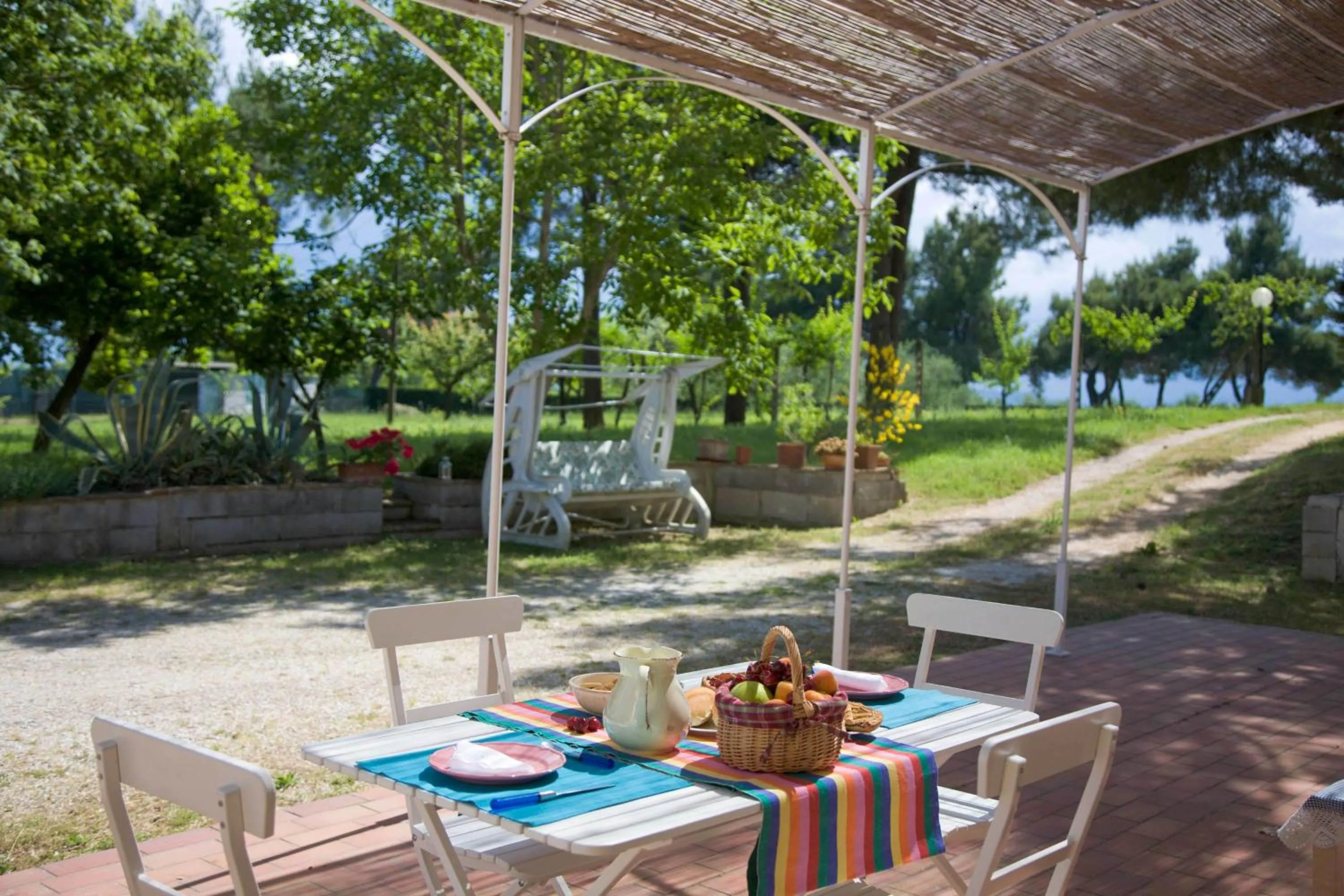 Garden view in Il Casale Di Montefreddo