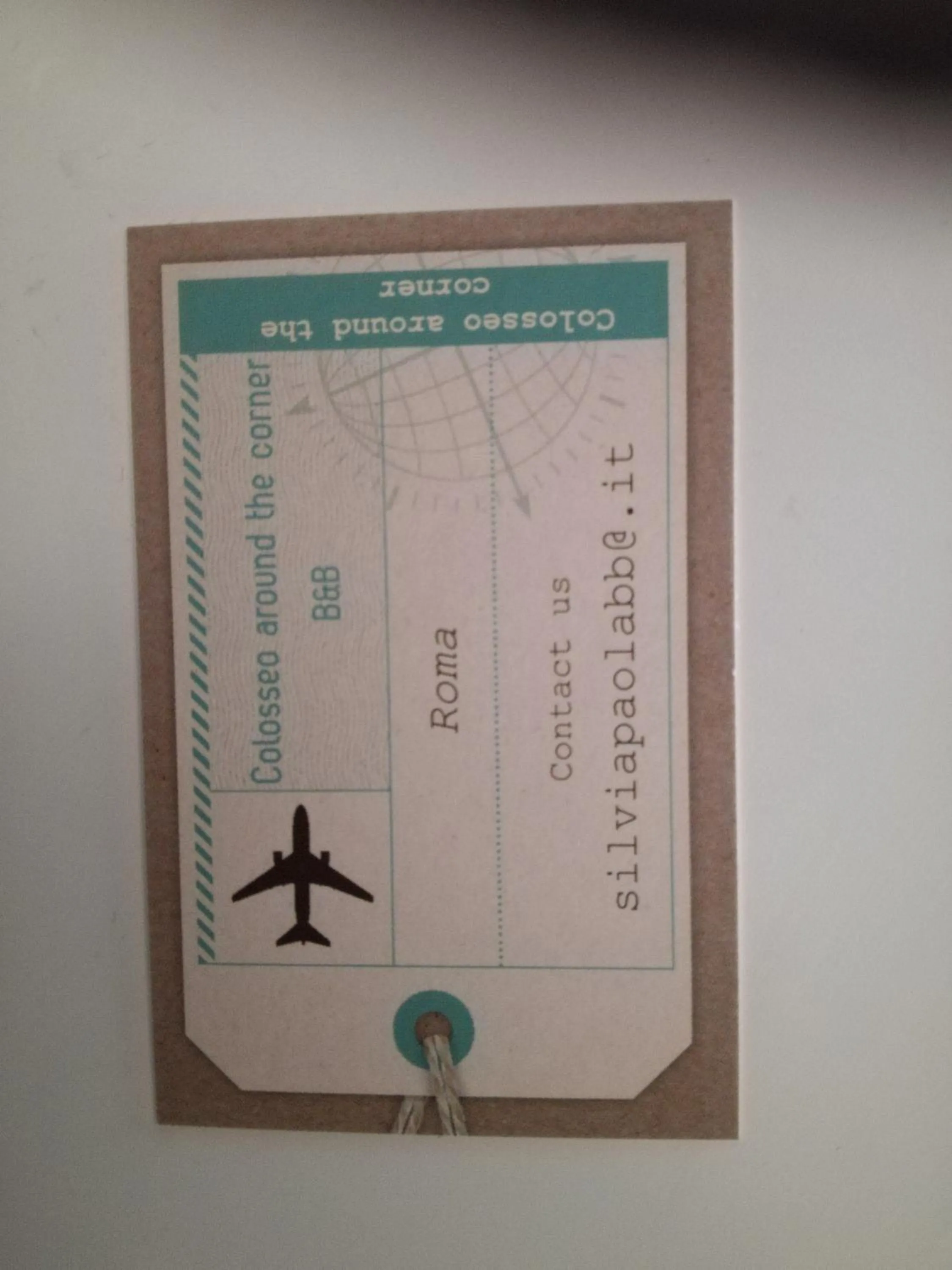 Property logo or sign in Around The Corner Colosseo B&B