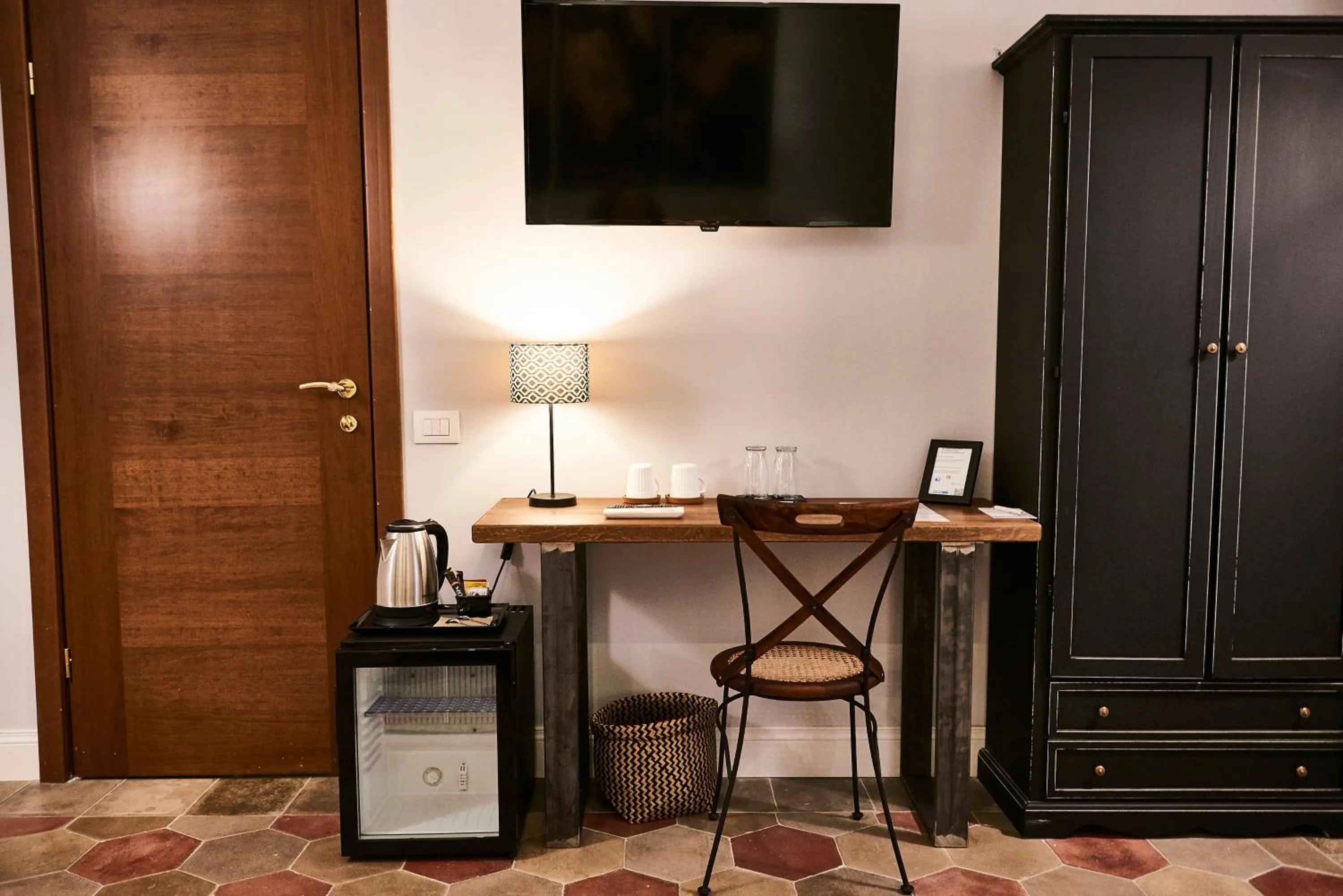 Seating area in Ale & Niki's Home