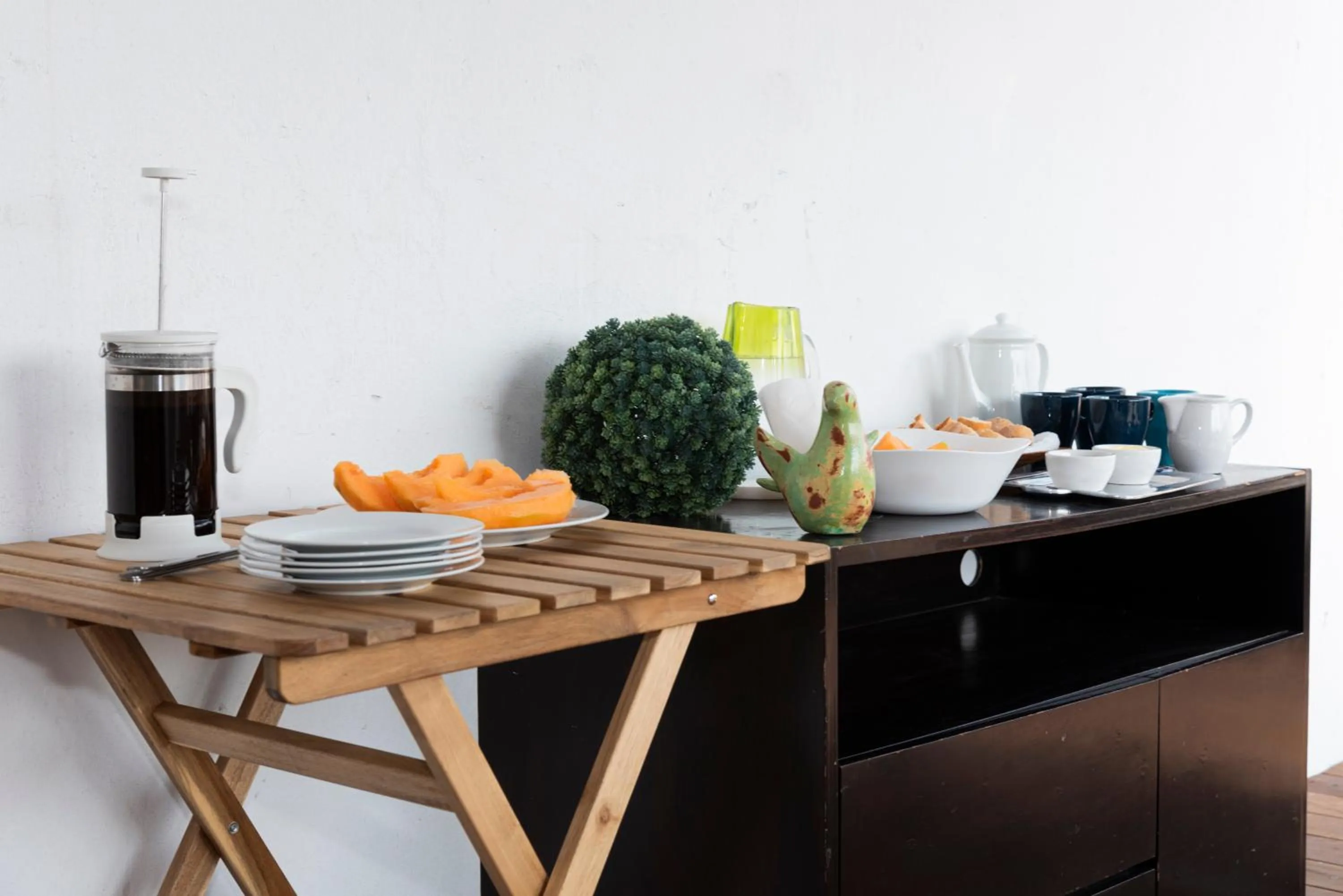 Balcony/Terrace in Hostel Nube Mía