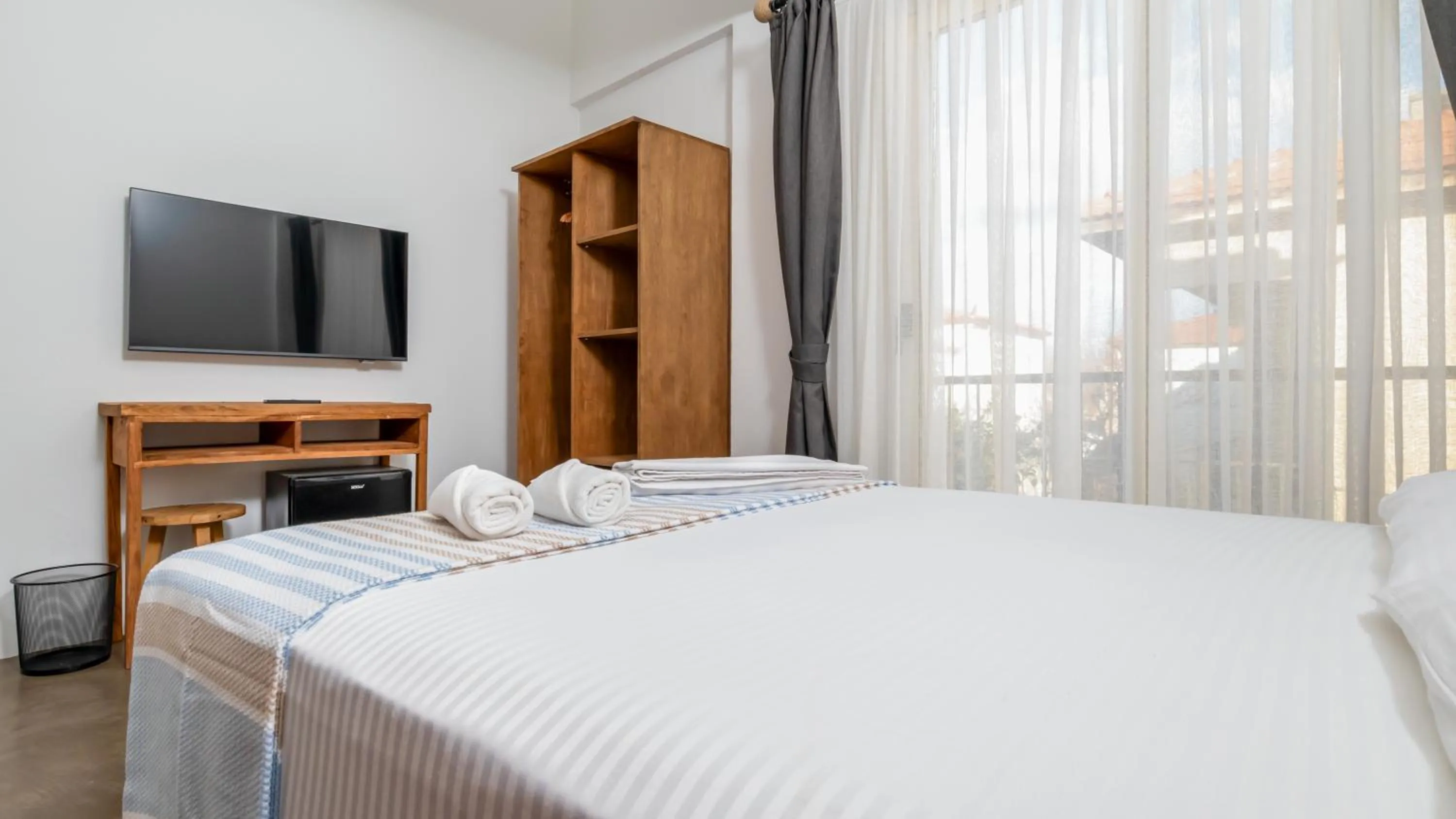 Bed in Moon Hotel Alaçatı