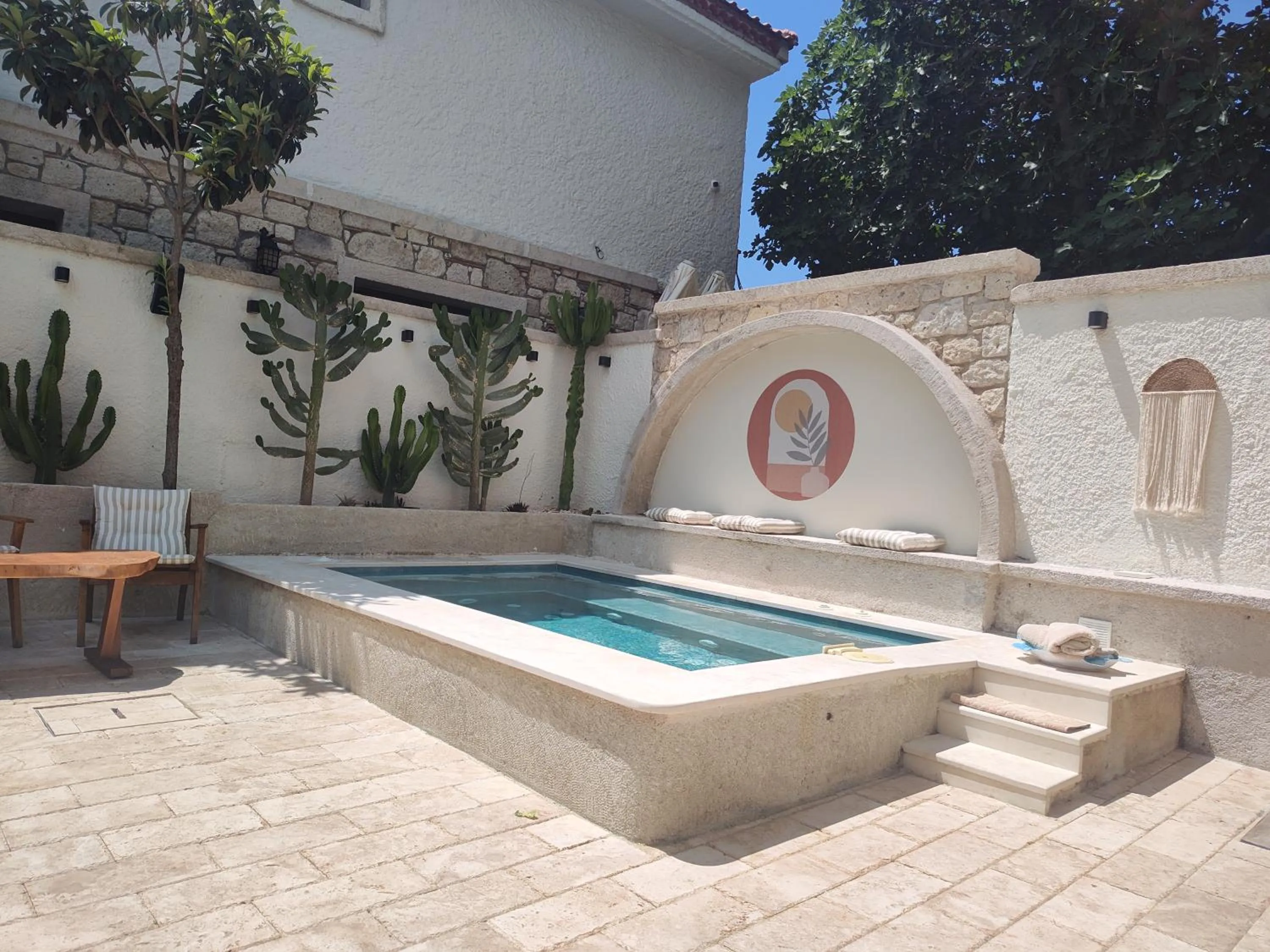 Patio in Moon Hotel Alaçatı