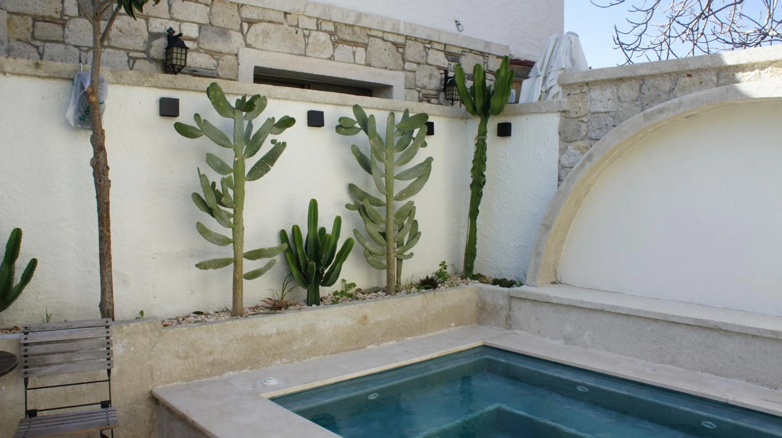 Pool view in Moon Hotel Alaçatı