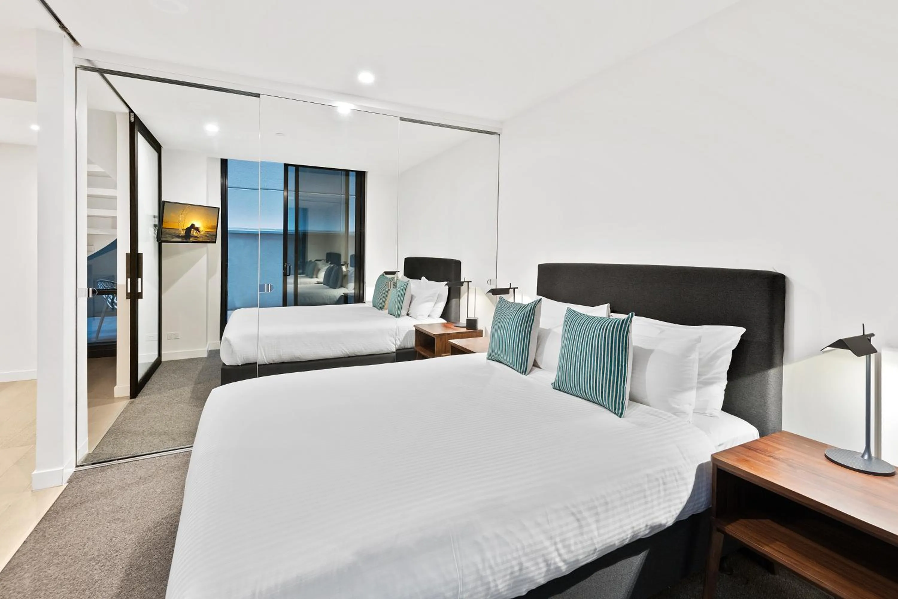 Bedroom, Bed in District South Yarra