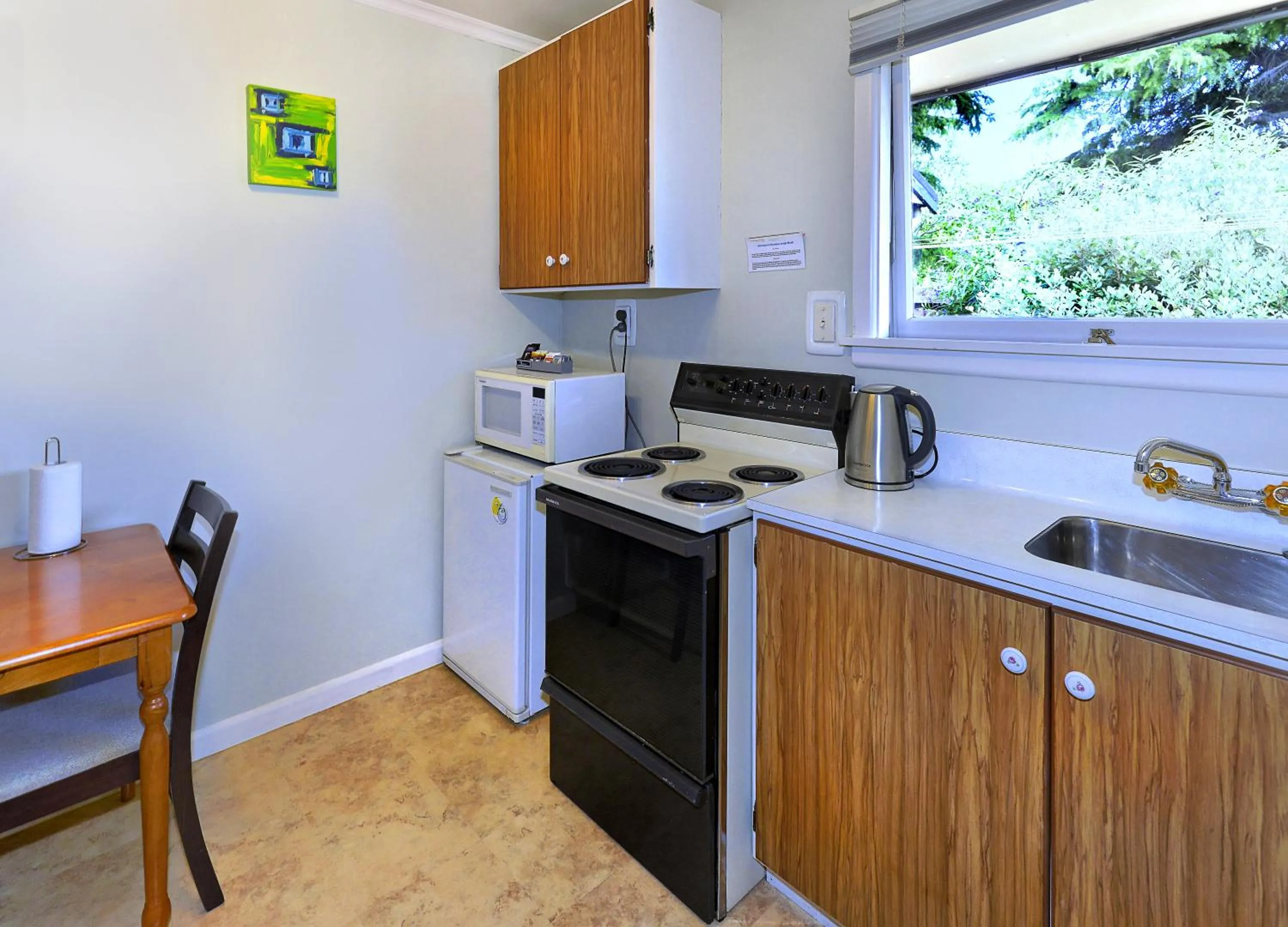 Kitchen or kitchenette in Classique Lodge Motel