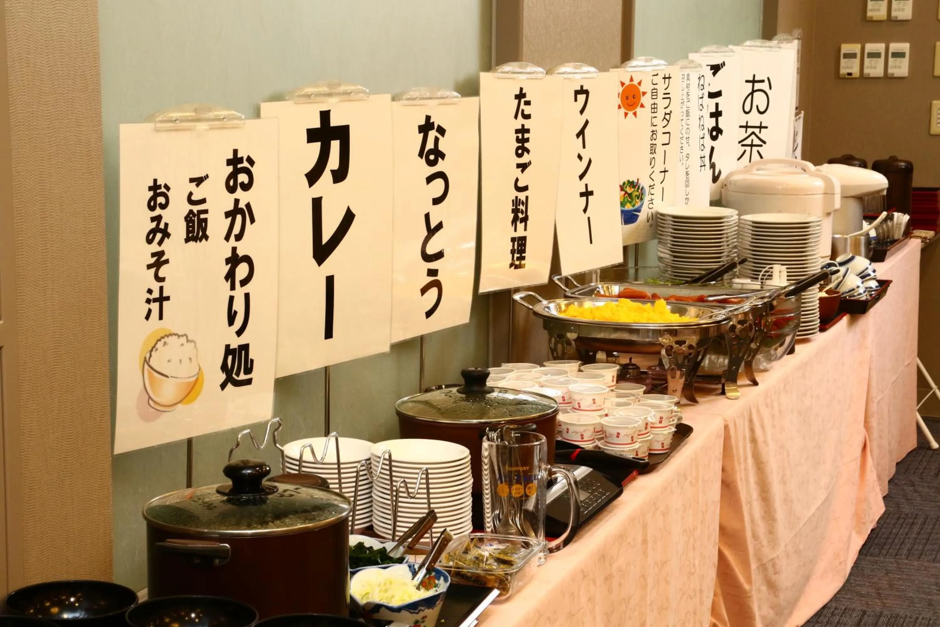 Breakfast in Hotel Tappi