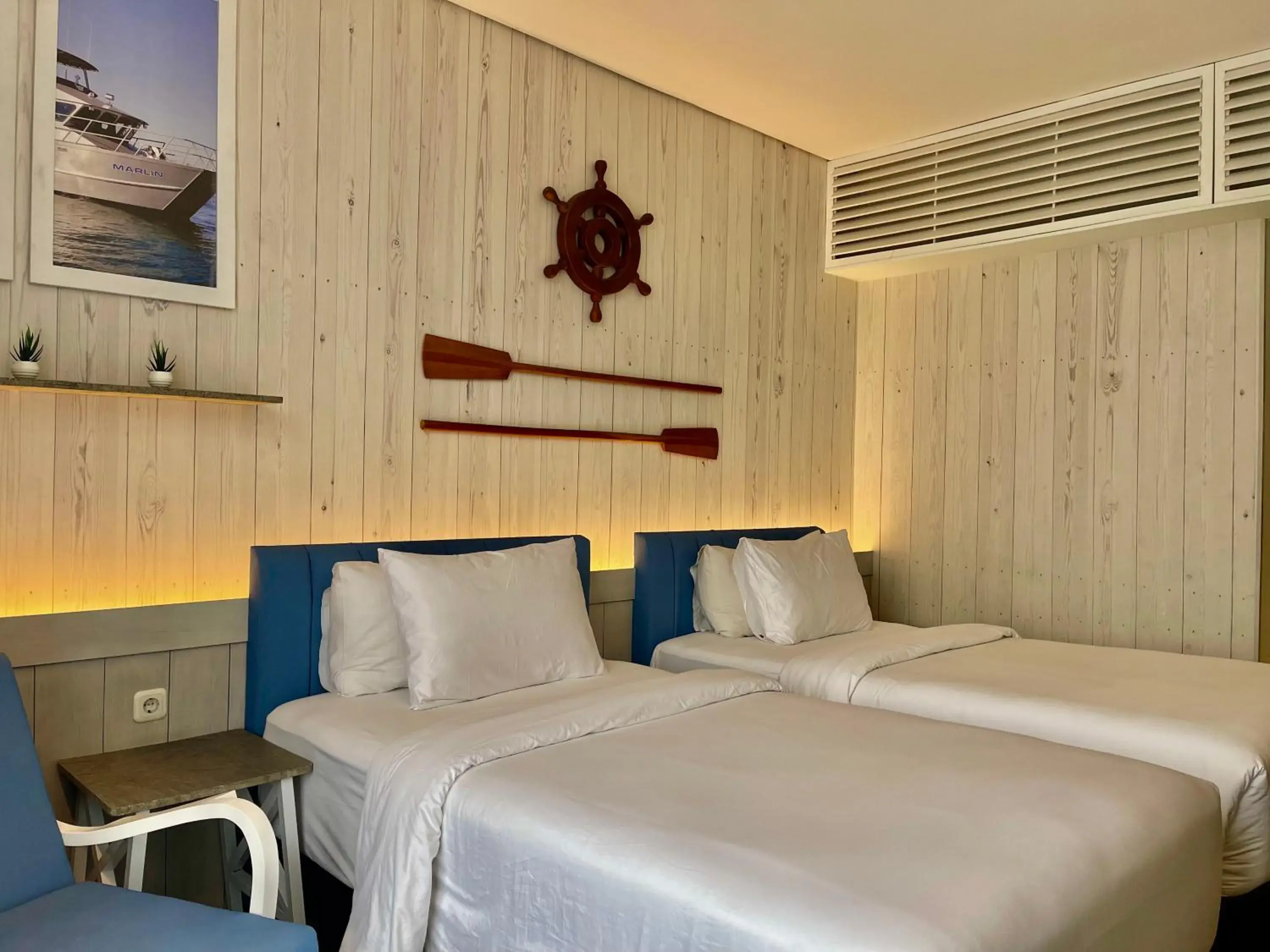 Summer Deluxe Room - Twin bed in Hemangini Hotel Bandung Summer Deluxe Room - Twin bed in Hemangini Hotel Bandung