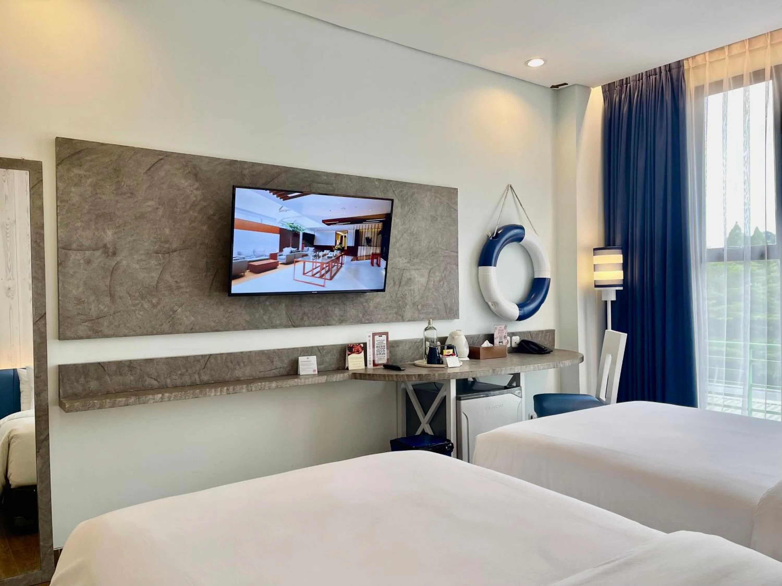 Bedroom, Bed in Hemangini Hotel Bandung