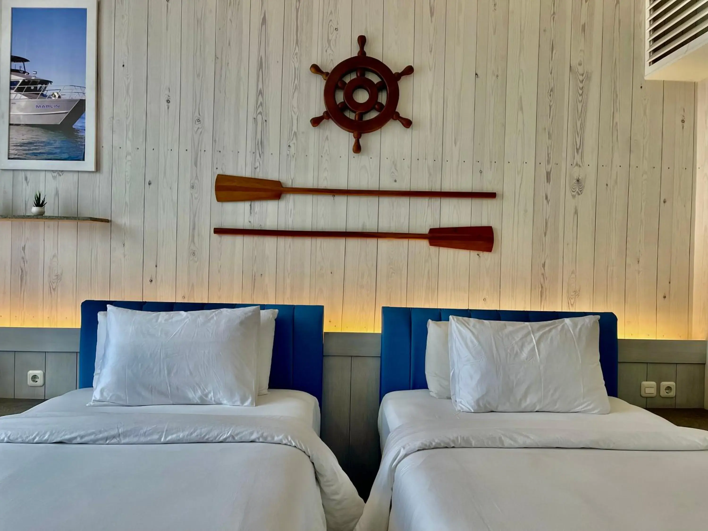 Summer Deluxe Room - Twin bed in Hemangini Hotel Bandung Summer Deluxe Room - Twin bed in Hemangini Hotel Bandung