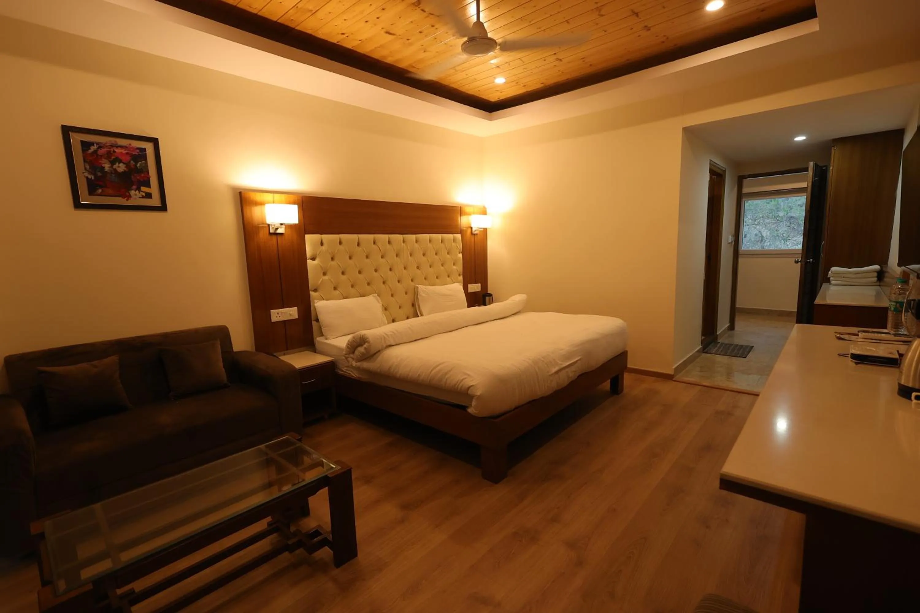 Bed in Riverside Resorts