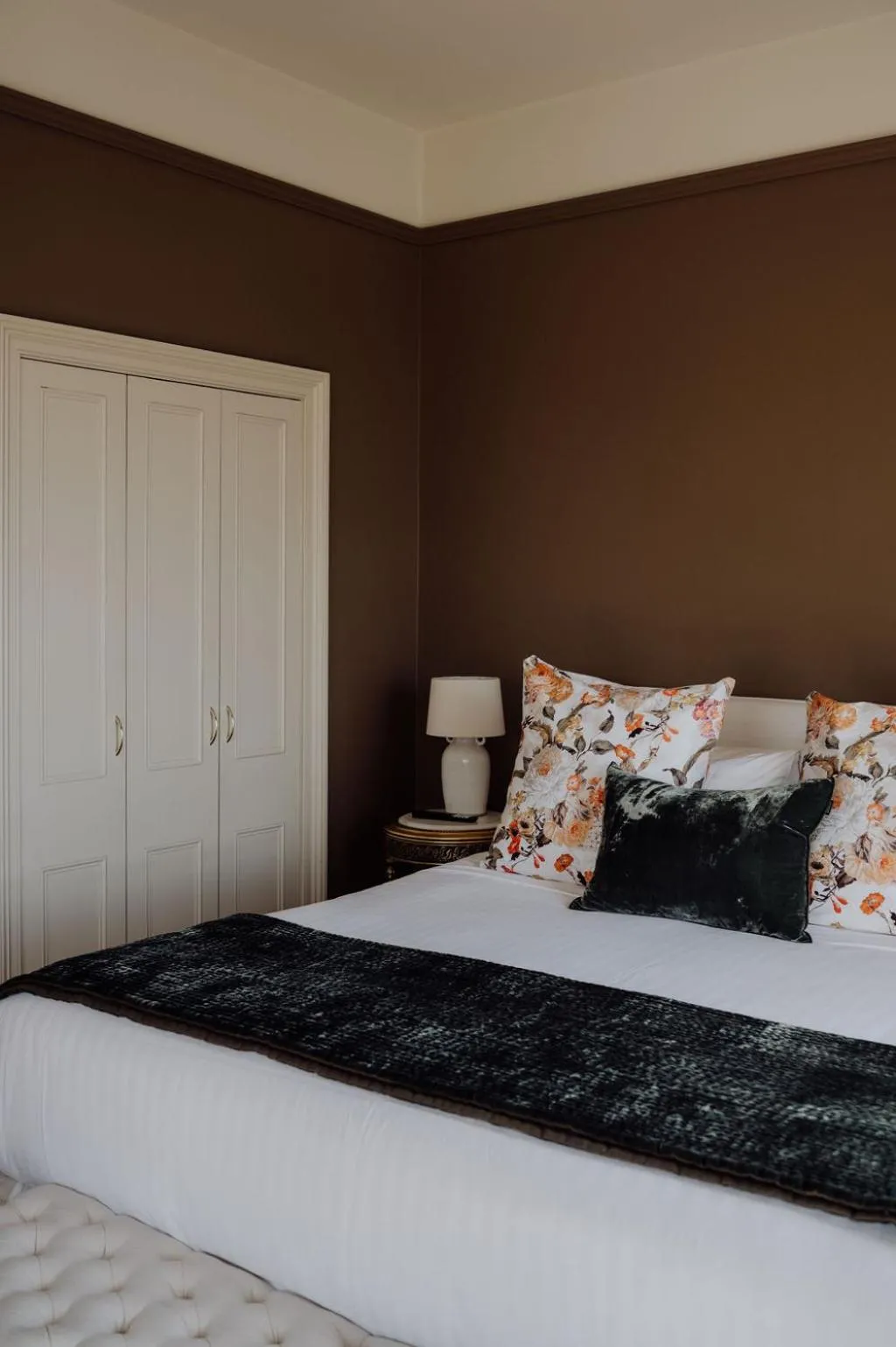 Bed in Grande Vue Hotel