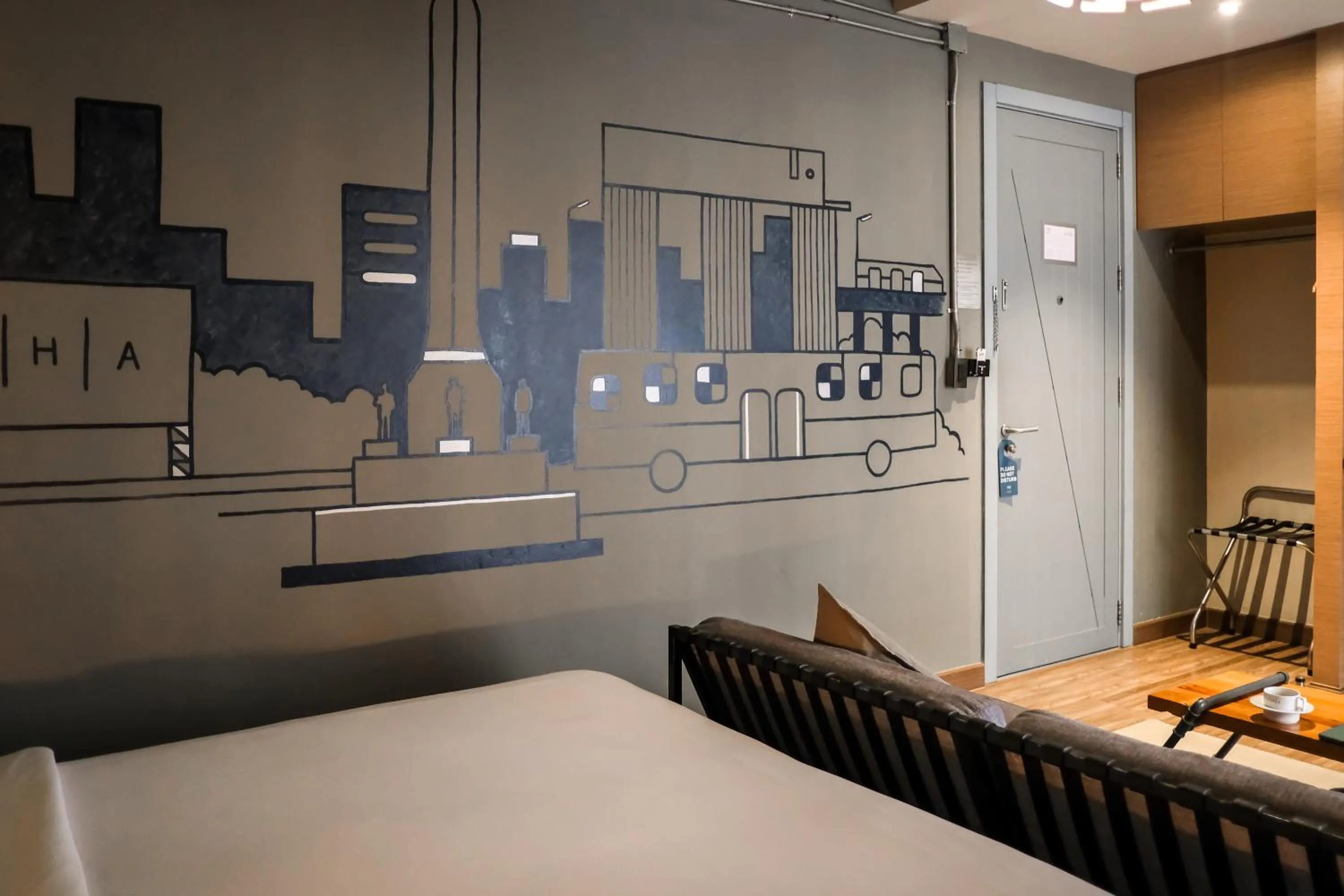 Property logo or sign, Bed in THA City Loft by TH District