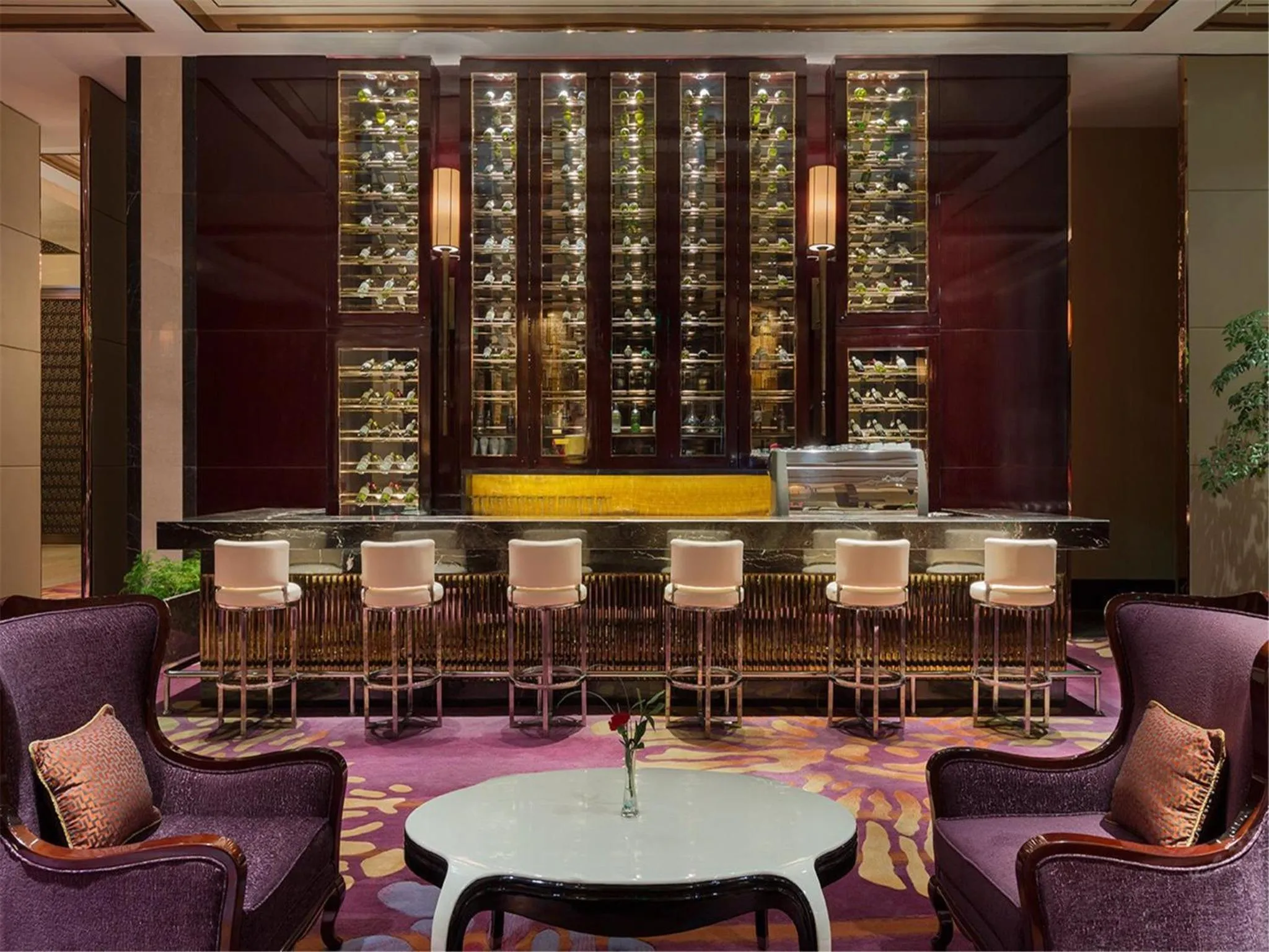 Lounge or bar in Wanda Realm Fushun