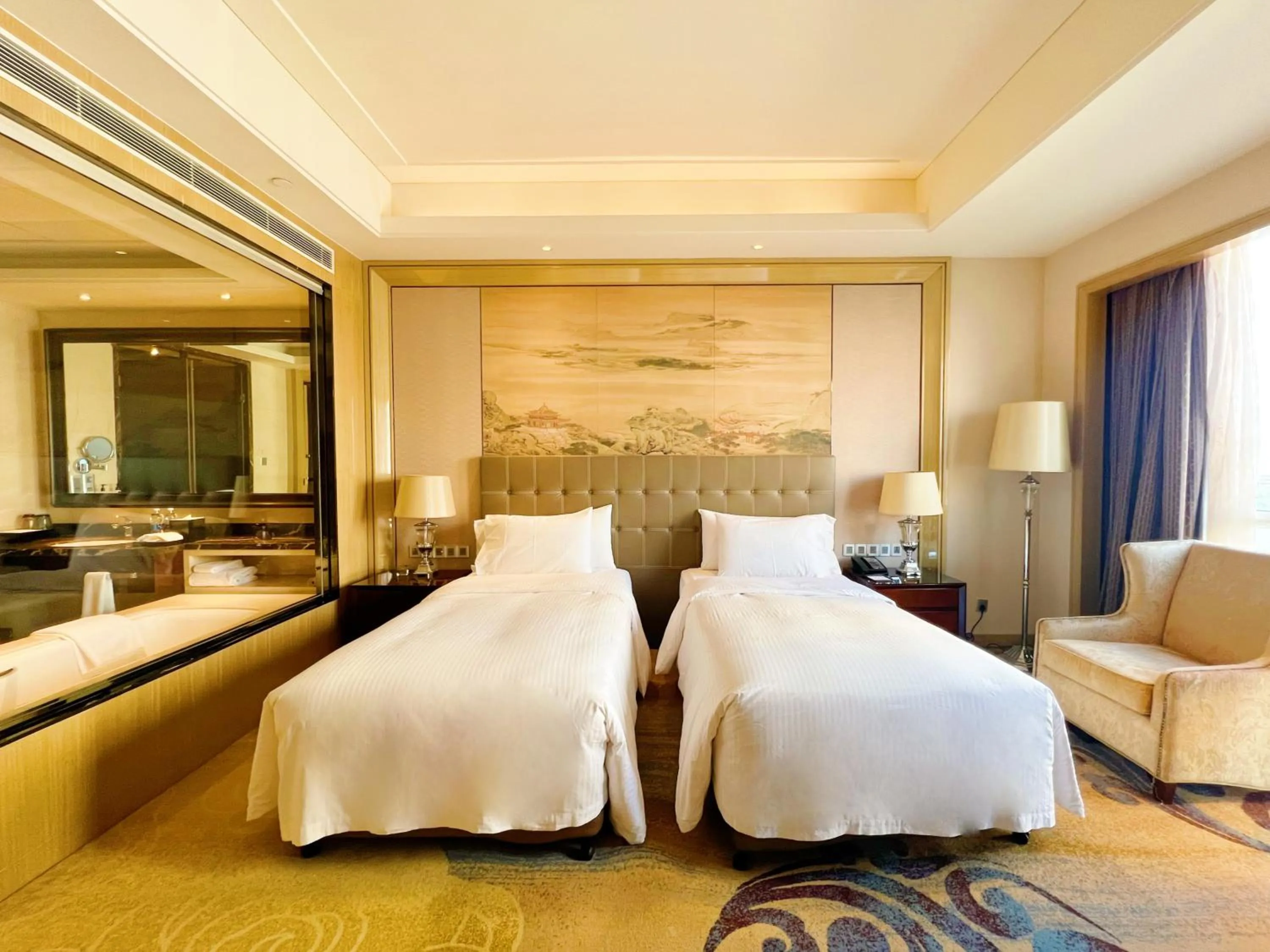 Bed in Wanda Realm Fushun