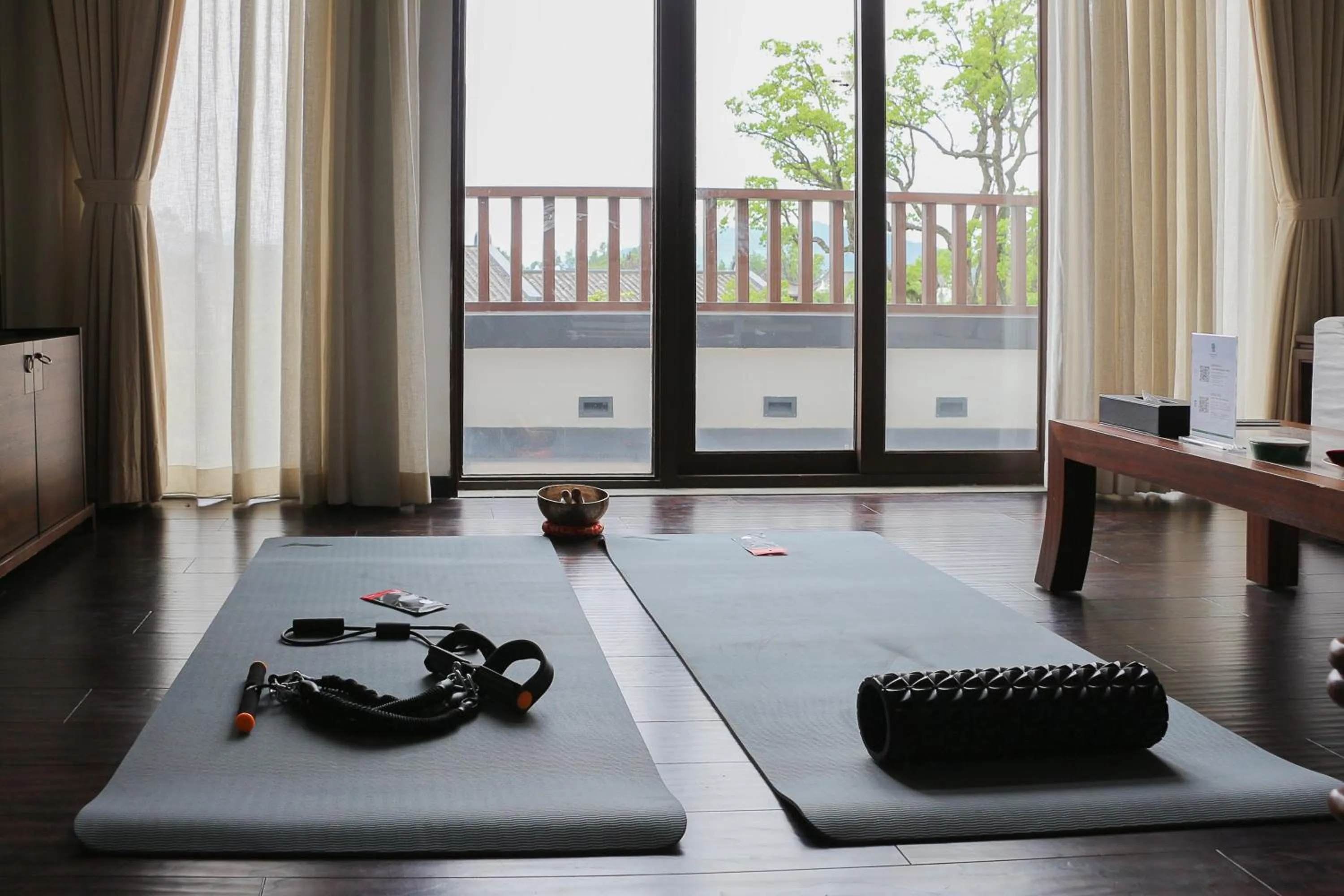 Living room in Banyan Tree Huangshan