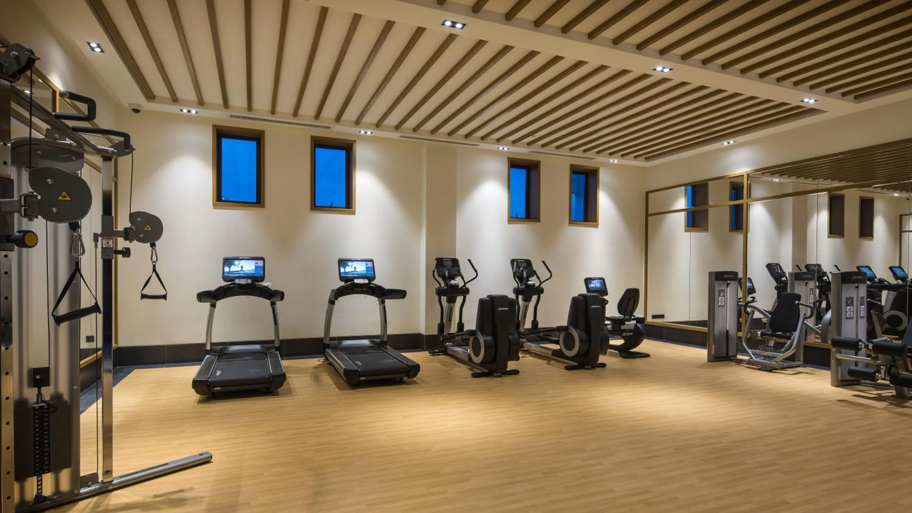 Fitness centre/facilities in Banyan Tree Huangshan