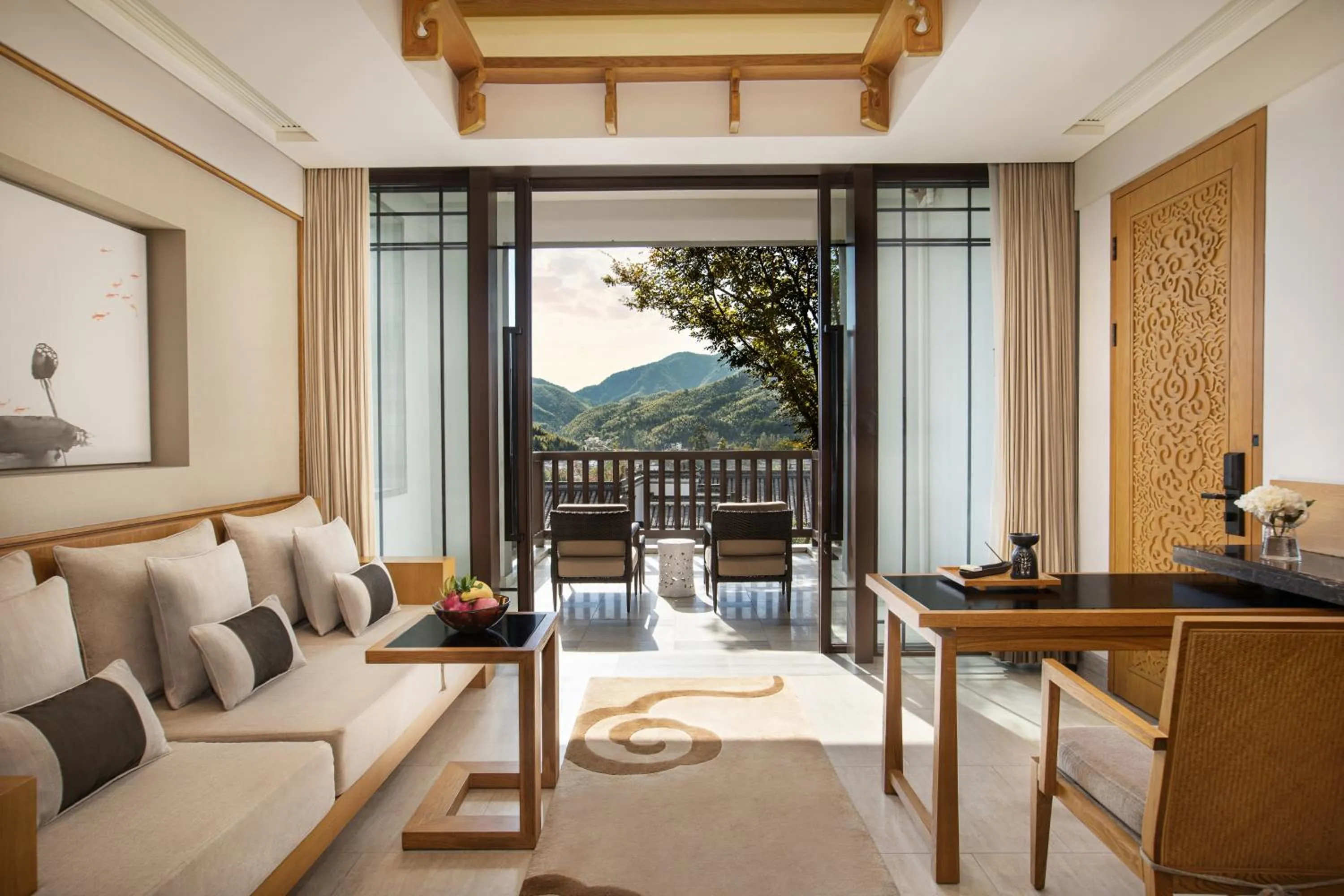 Photo of the whole room in Banyan Tree Huangshan