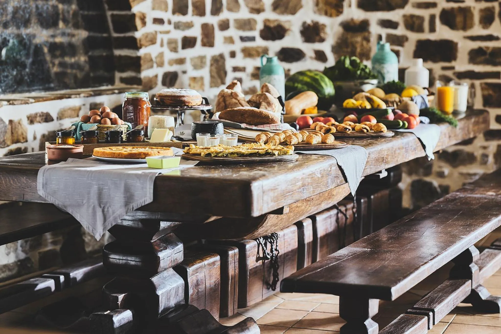 Breakfast in Naxos Magic Village