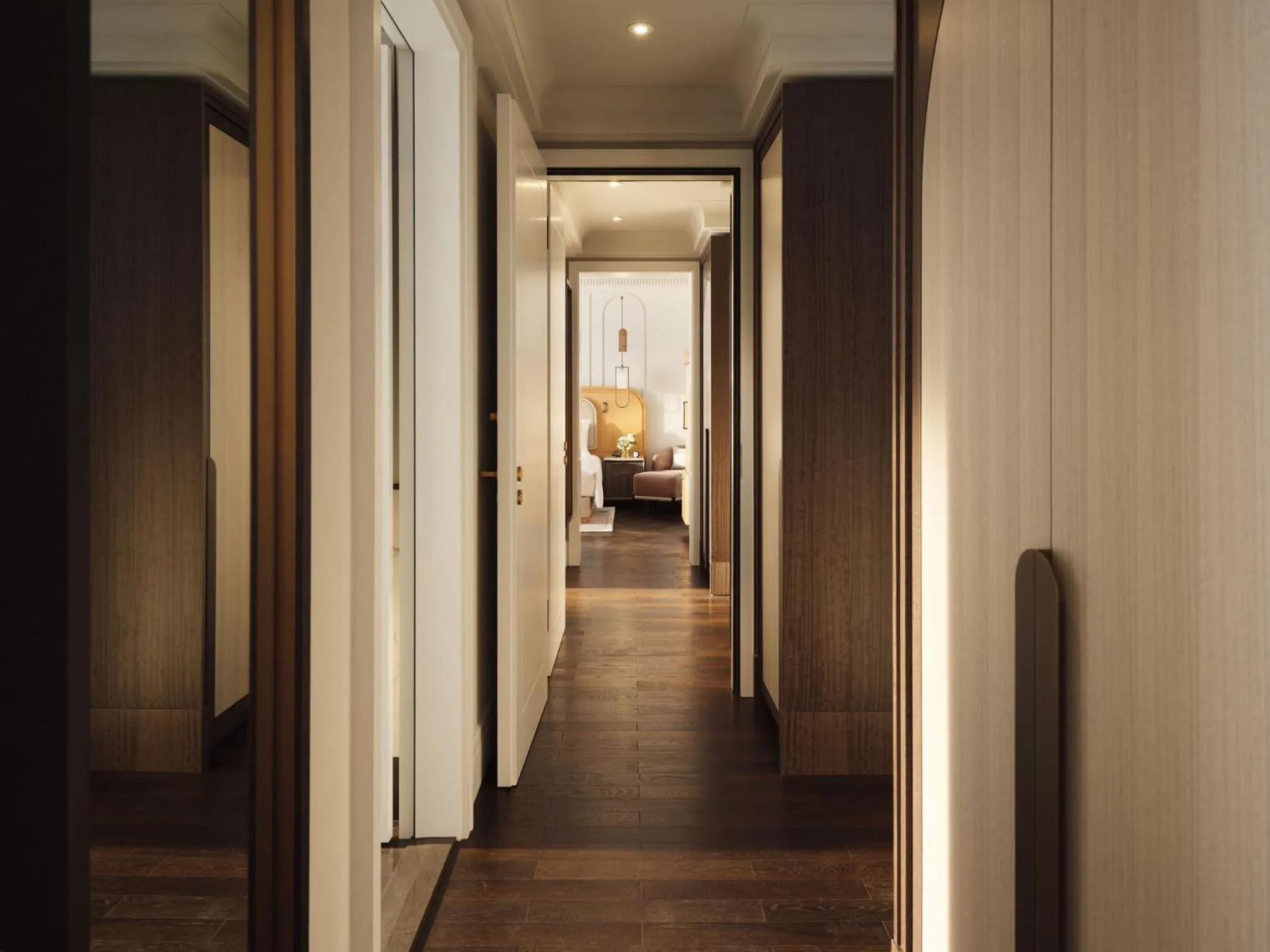 Bedroom in Mandarin Oriental, Vienna