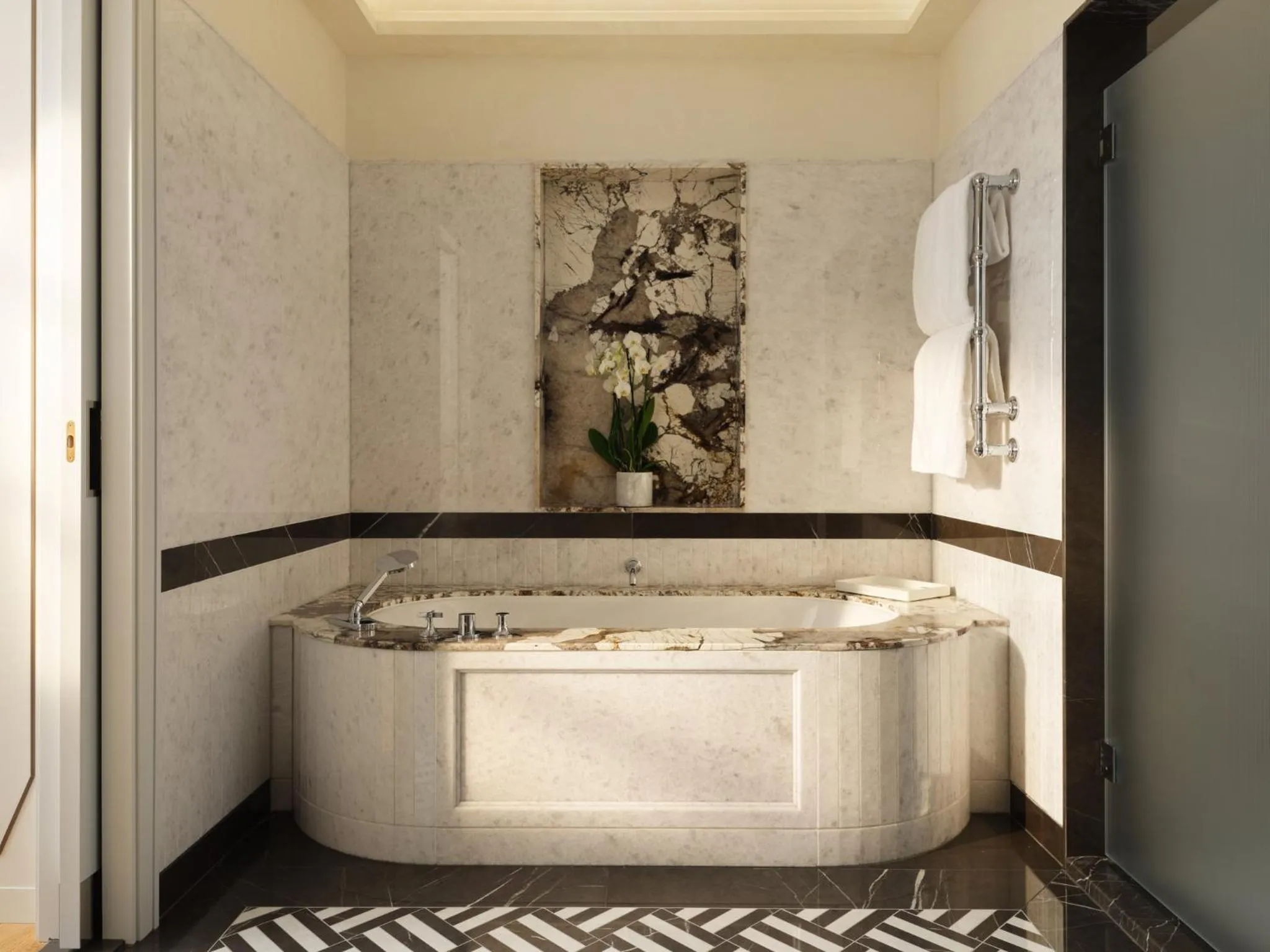 Bathroom in Mandarin Oriental, Vienna