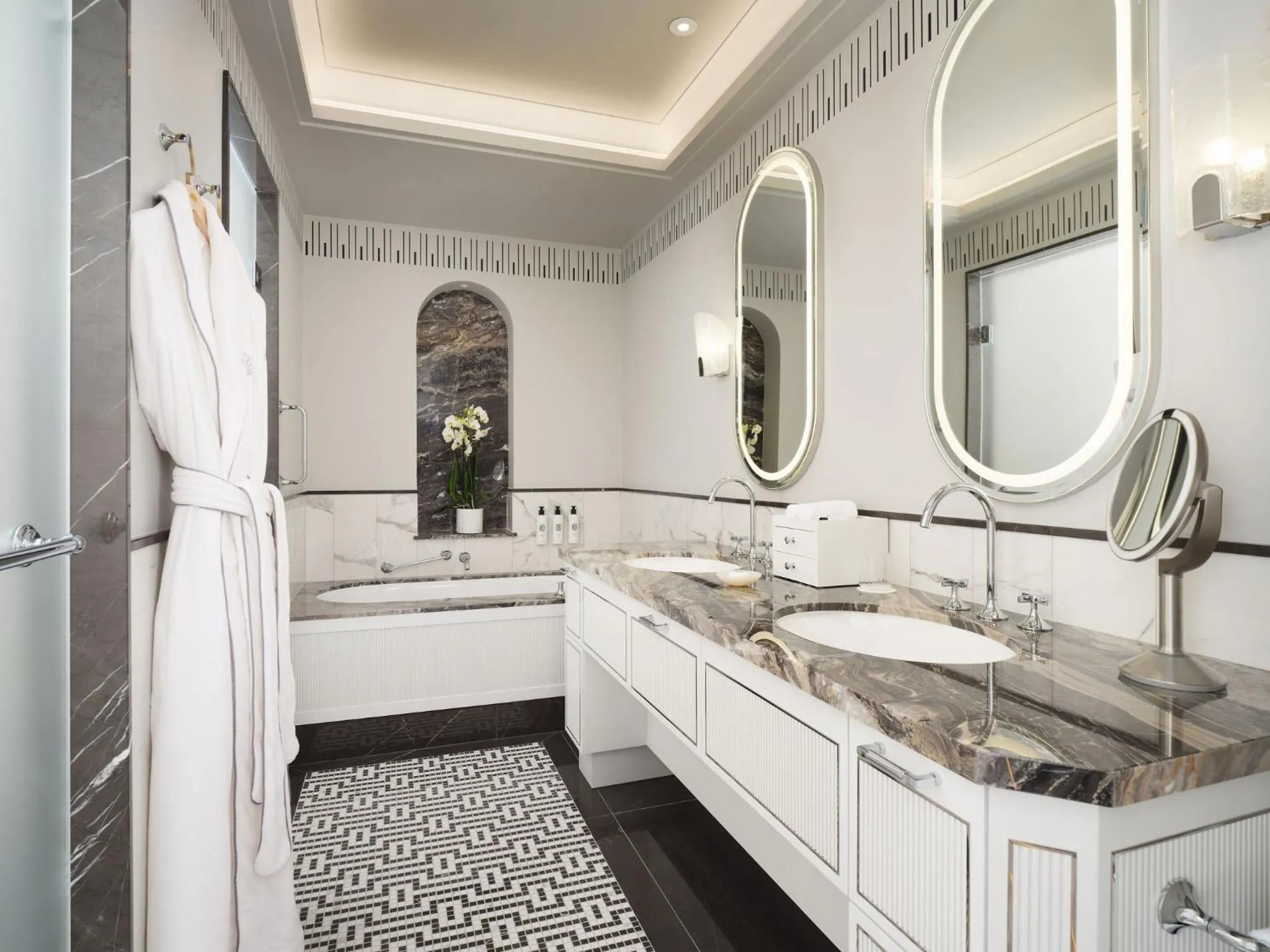 Bathroom in Mandarin Oriental, Vienna