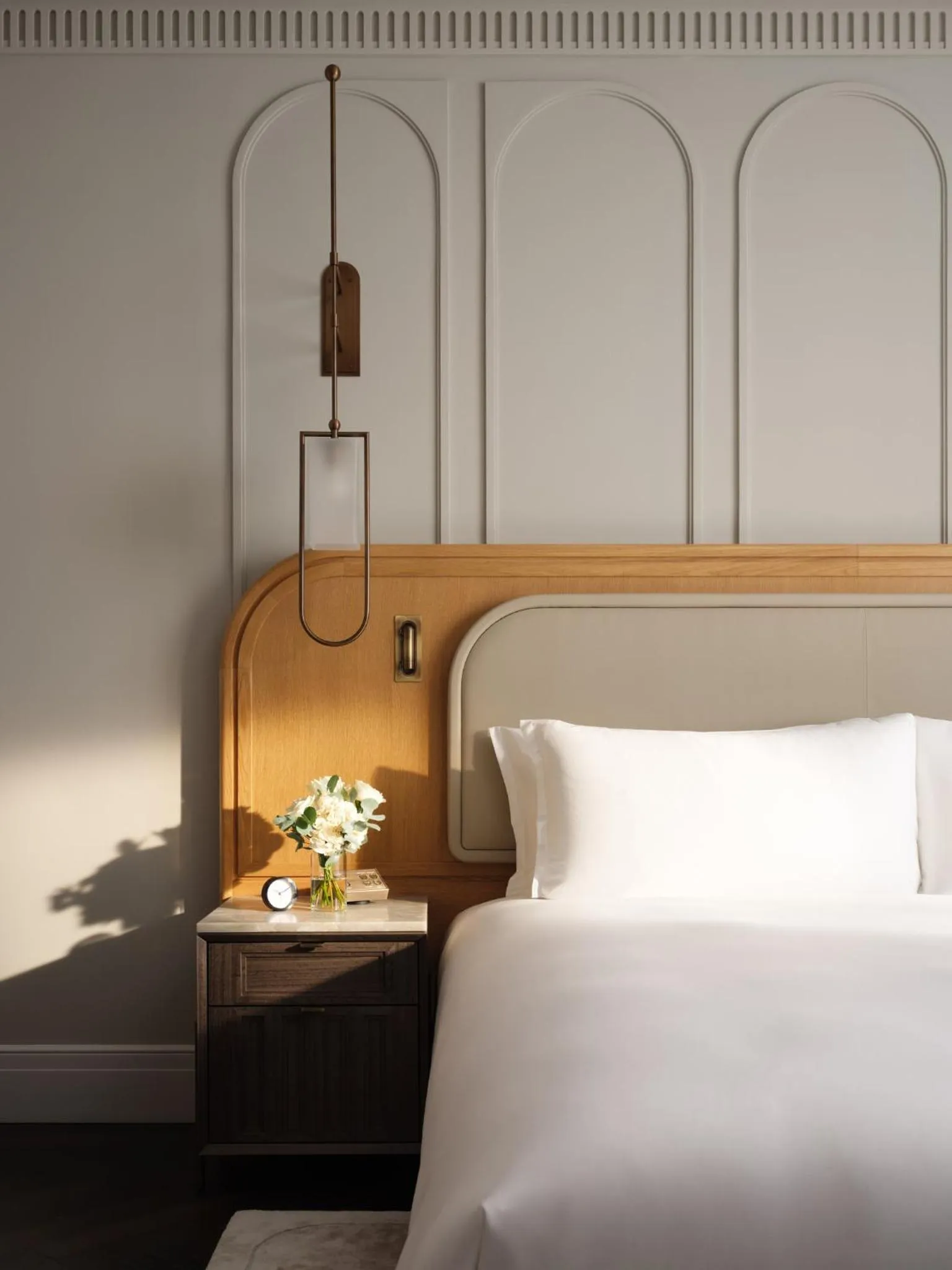 Photo of the whole room, Bed in Mandarin Oriental, Vienna