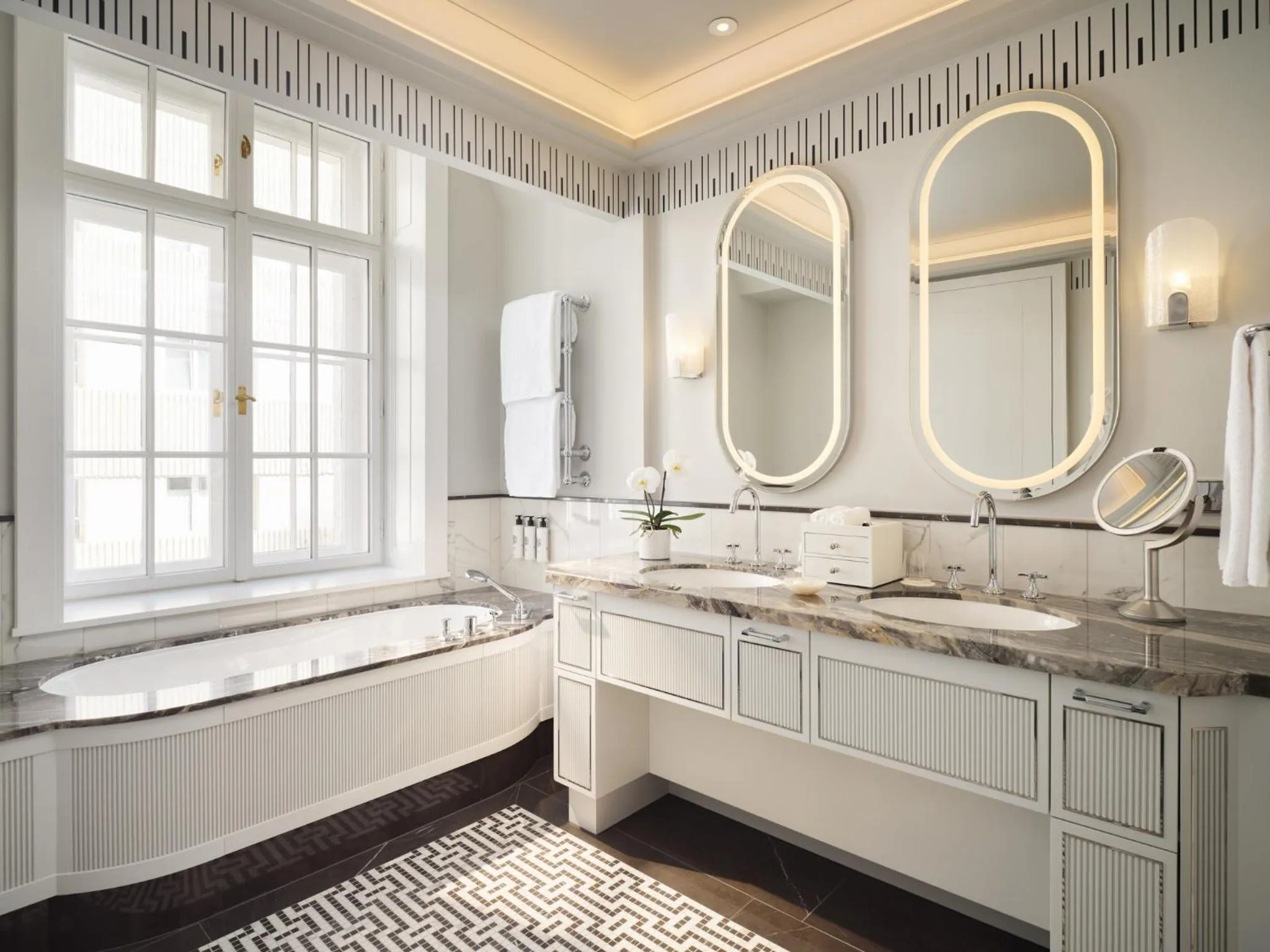 Bathroom in Mandarin Oriental, Vienna