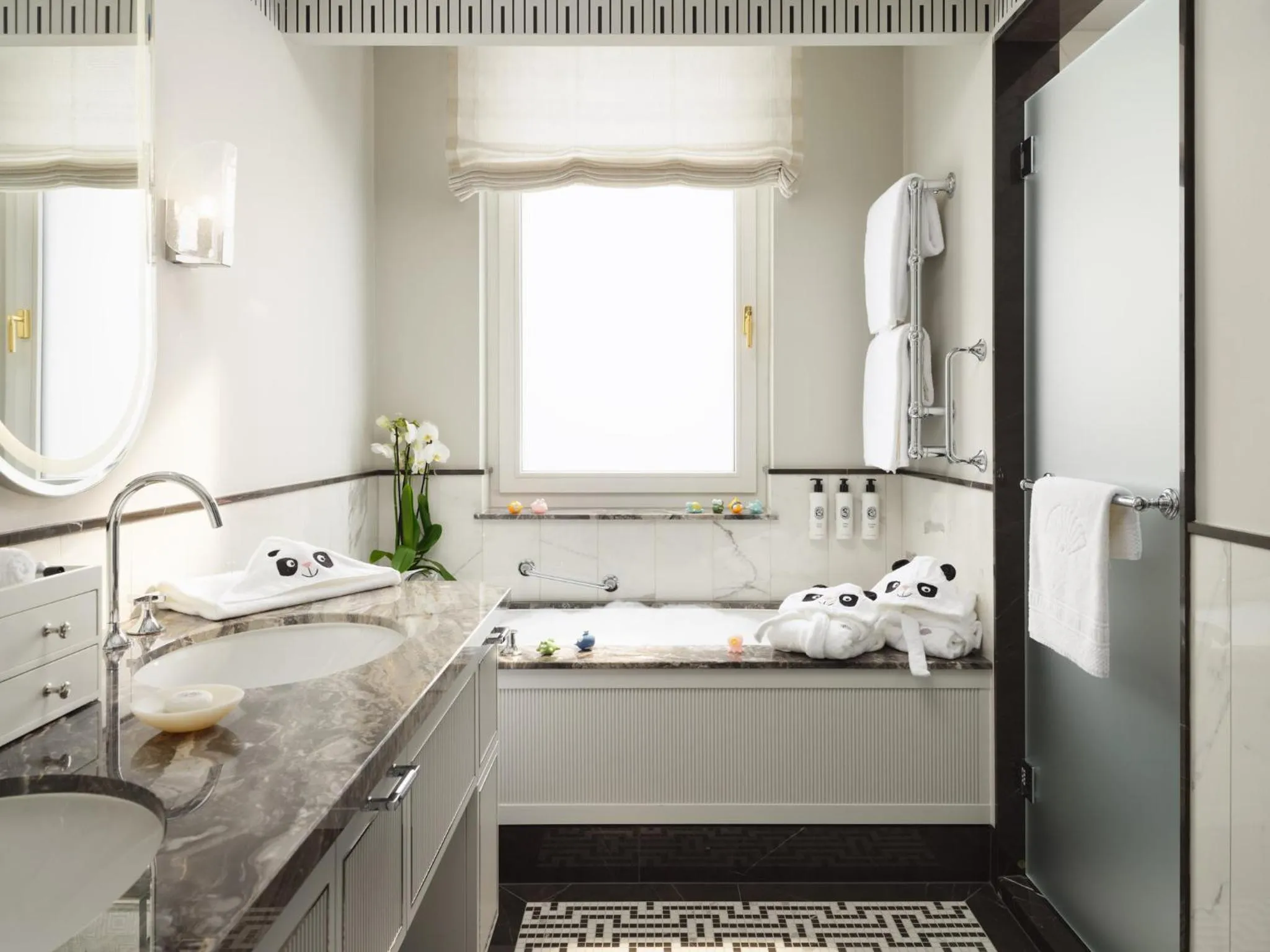 Bathroom in Mandarin Oriental, Vienna