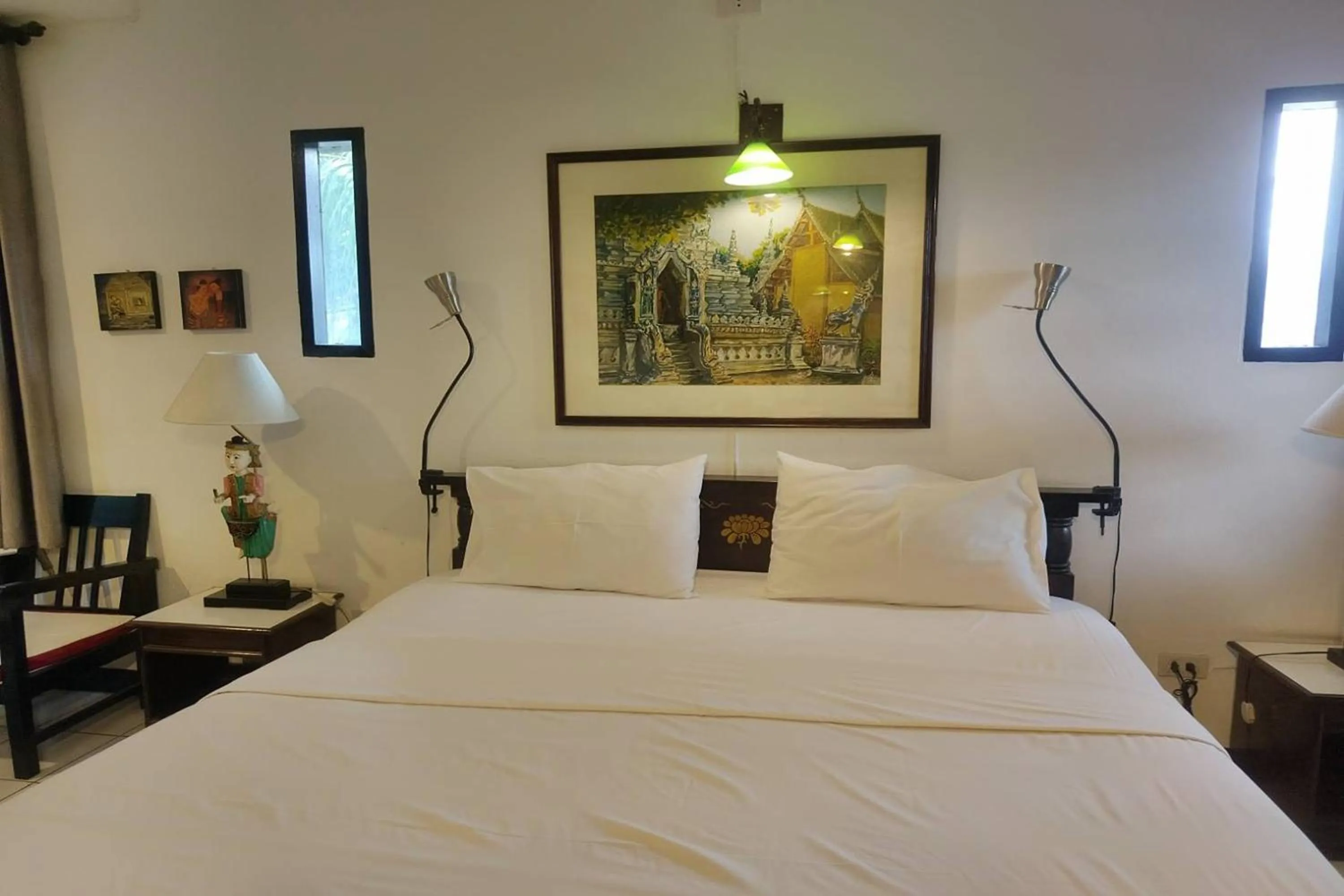 Bed in Baan Orawee Boutique Hotel