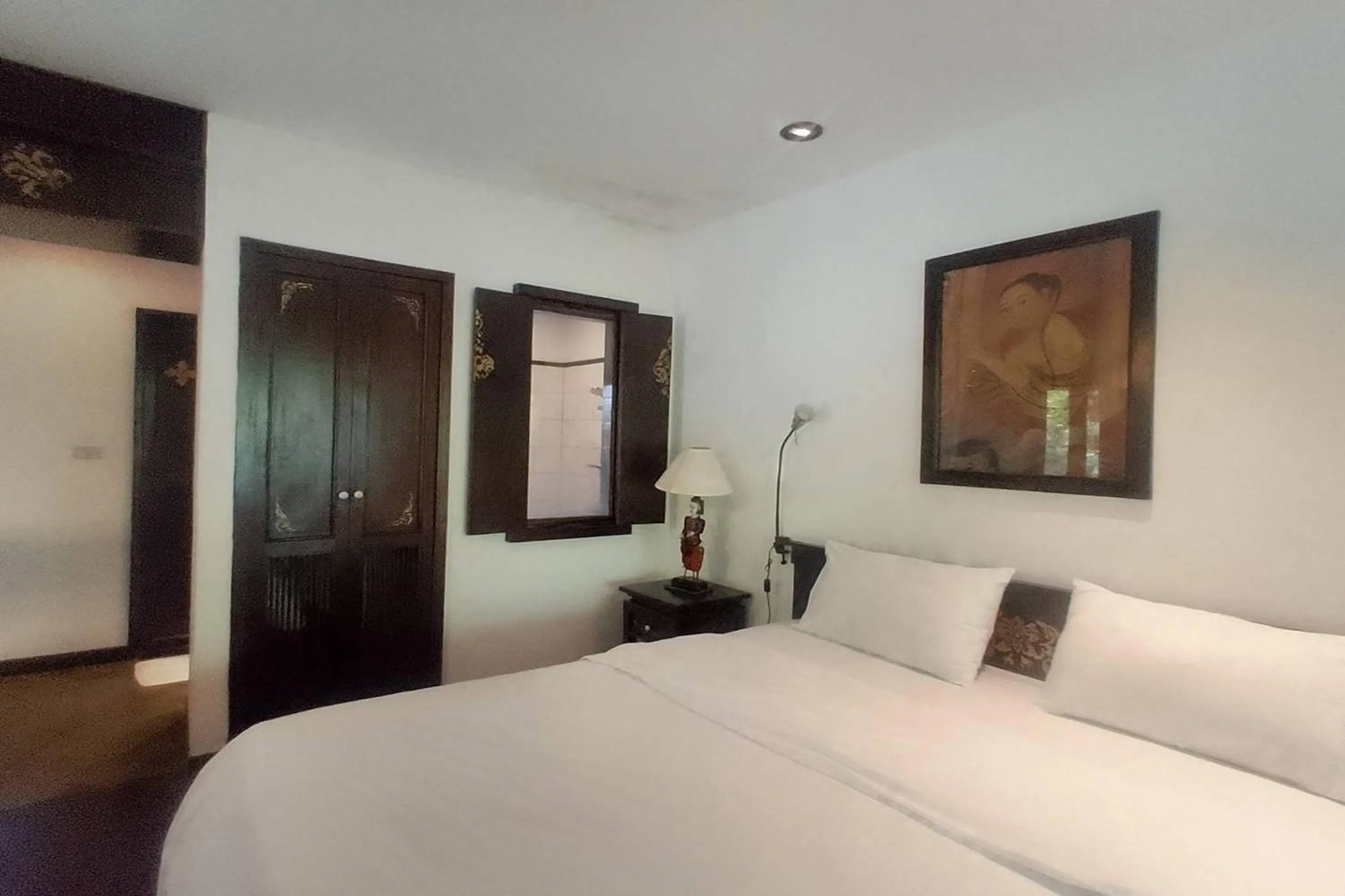 Bed in Baan Orawee Boutique Hotel